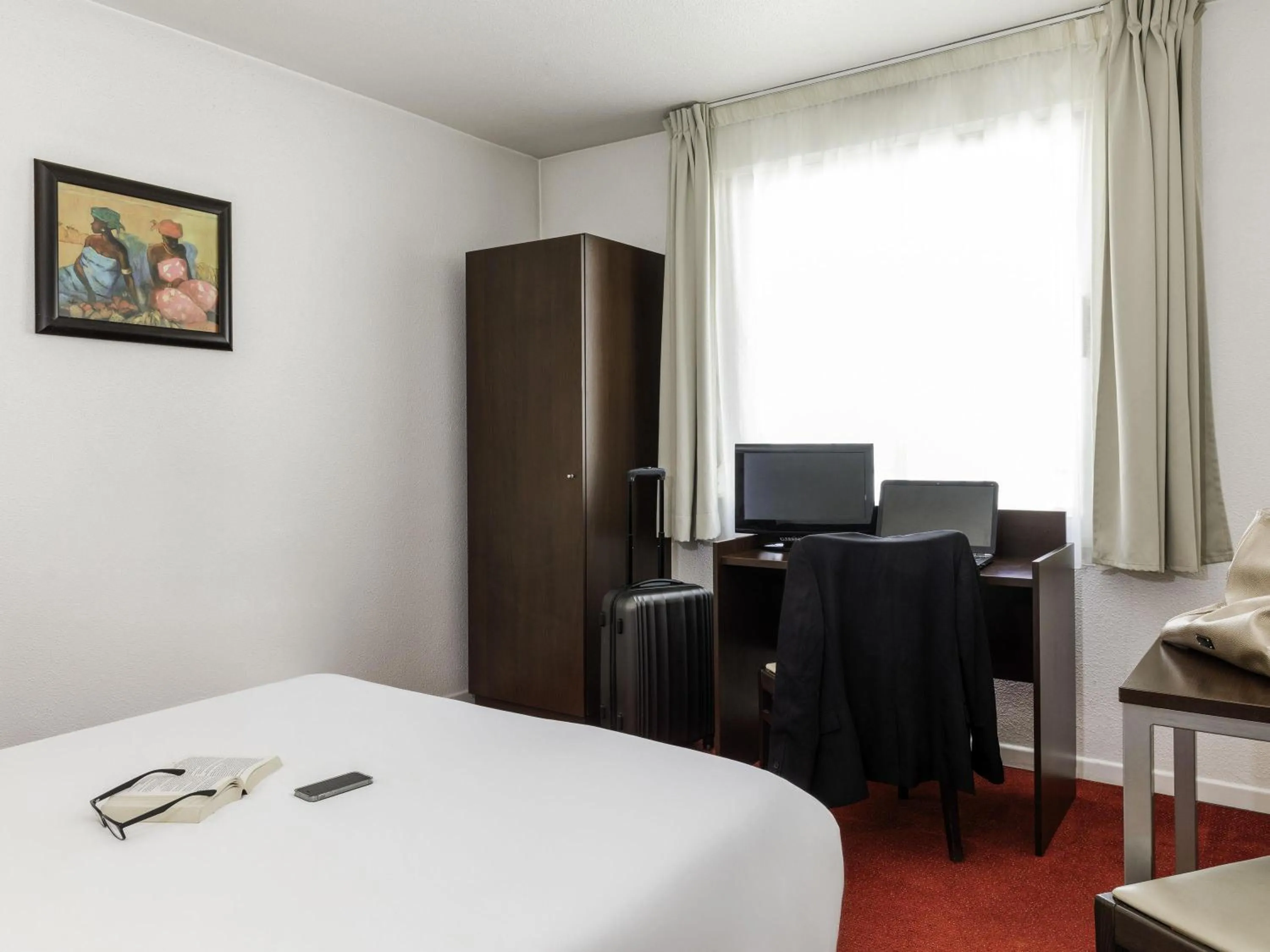 Bedroom in Aparthotel Adagio Access Lille Vauban