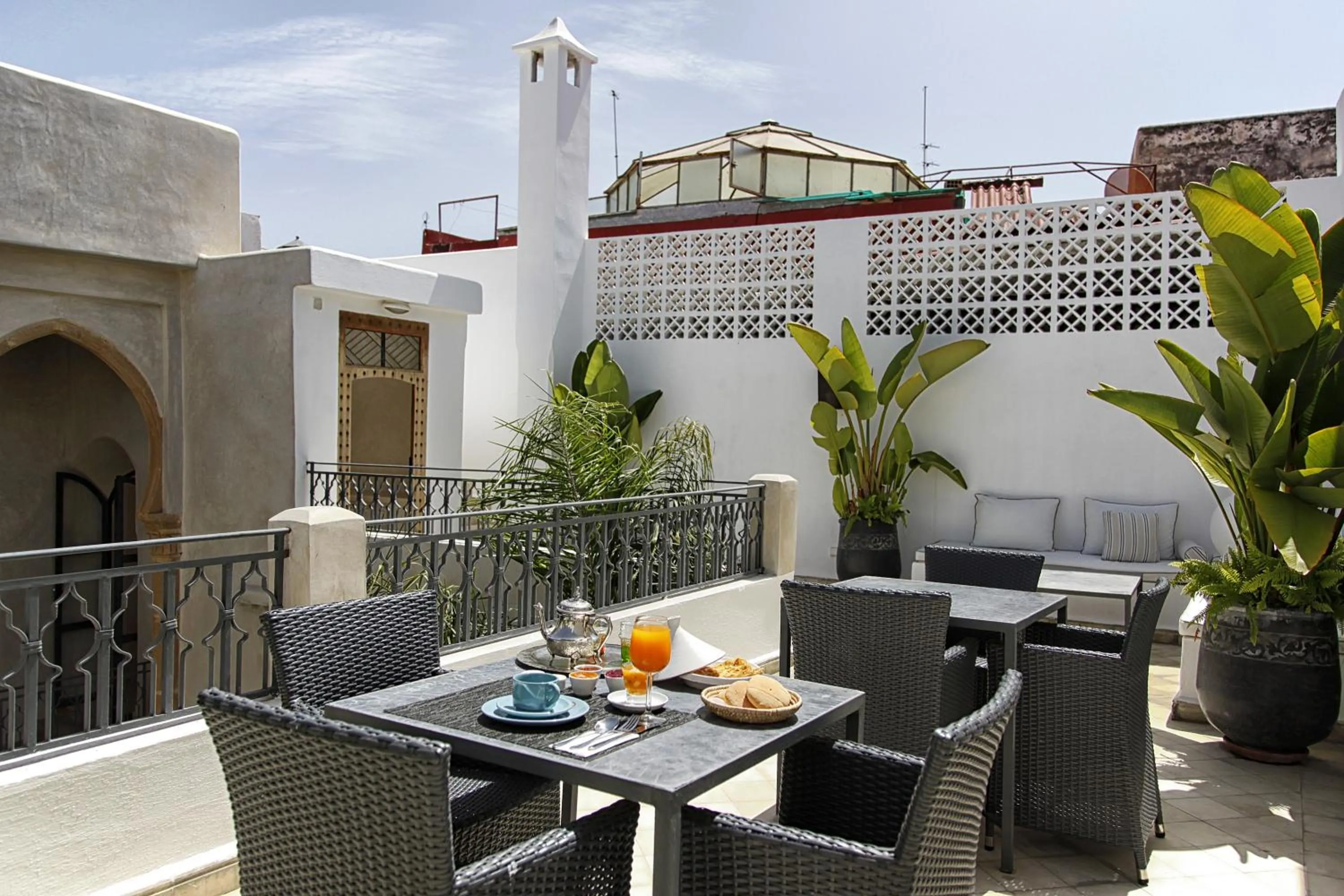 Patio in Riad Dar Zen