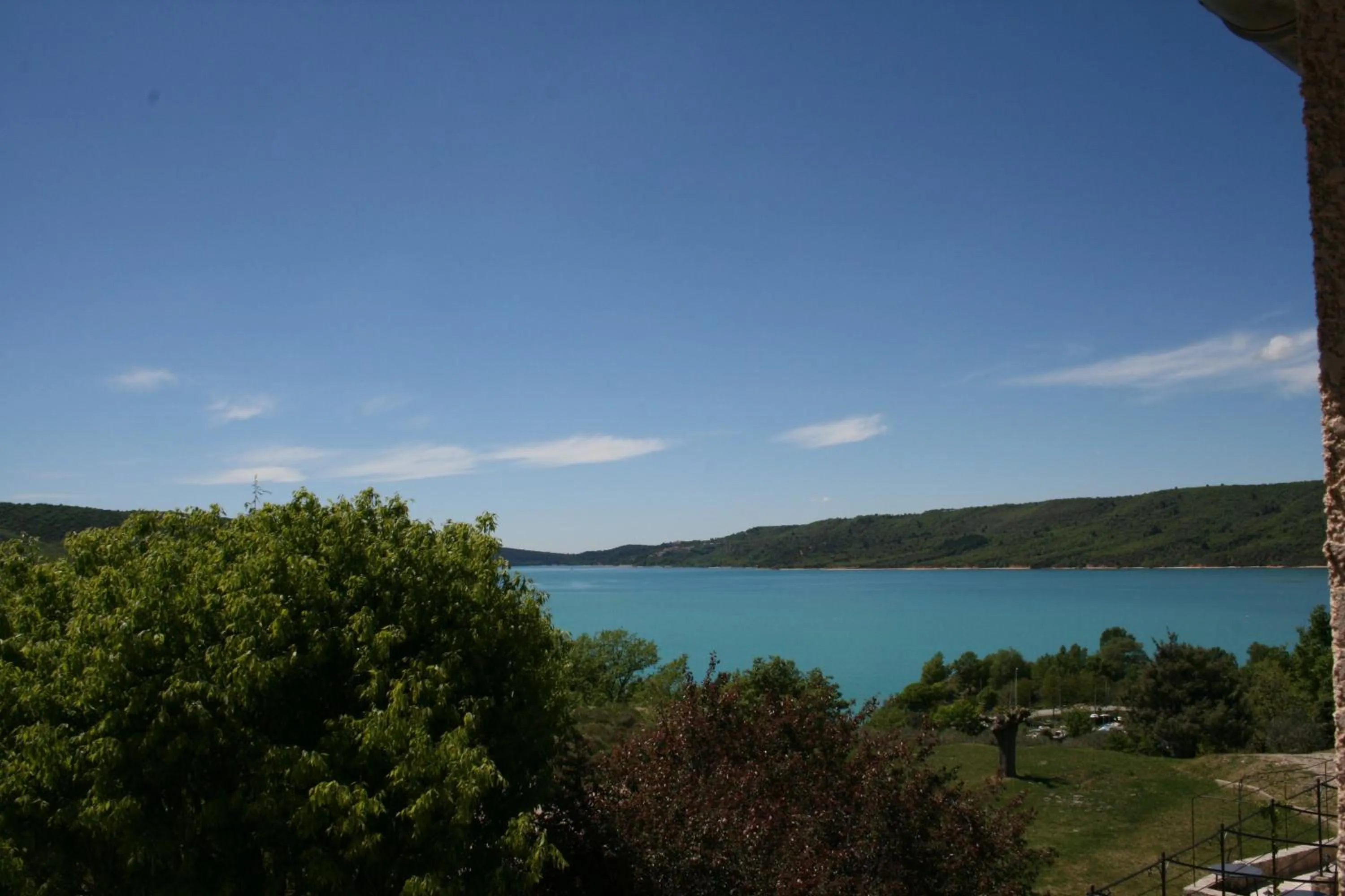 Lake view in Auberge des Salles
