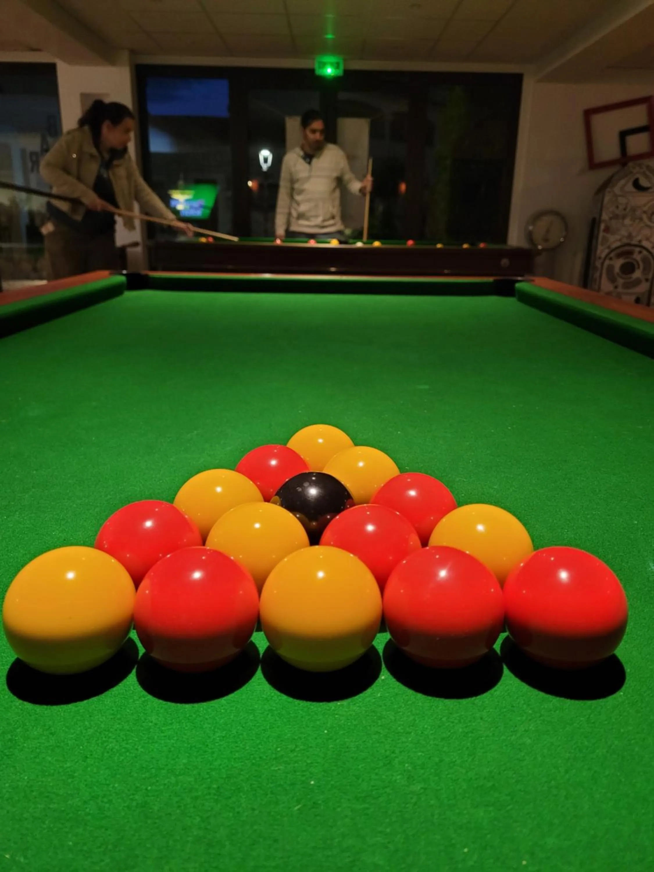 Billiard in Auberge des Salles
