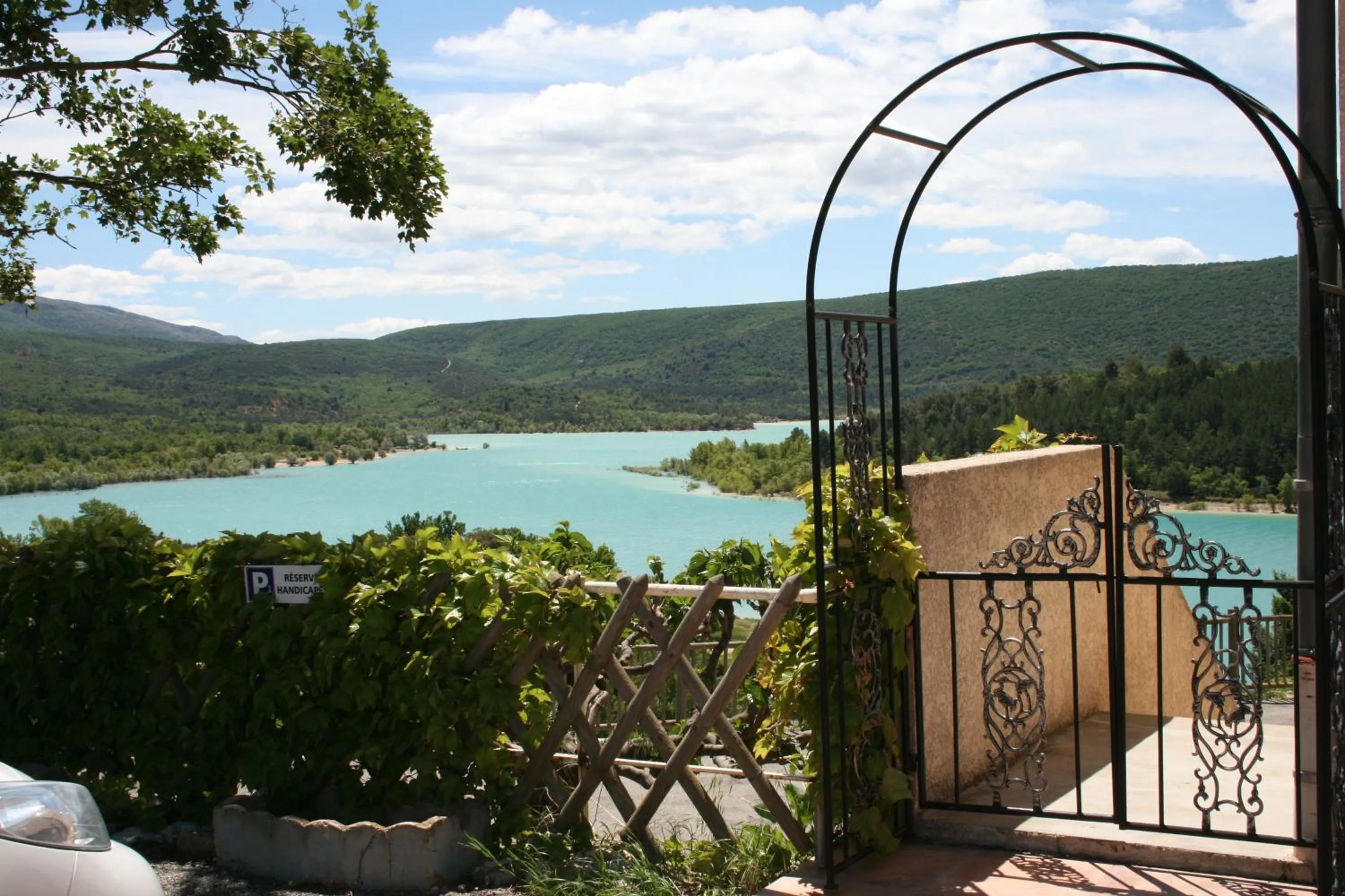 View (from property/room) in Auberge des Salles