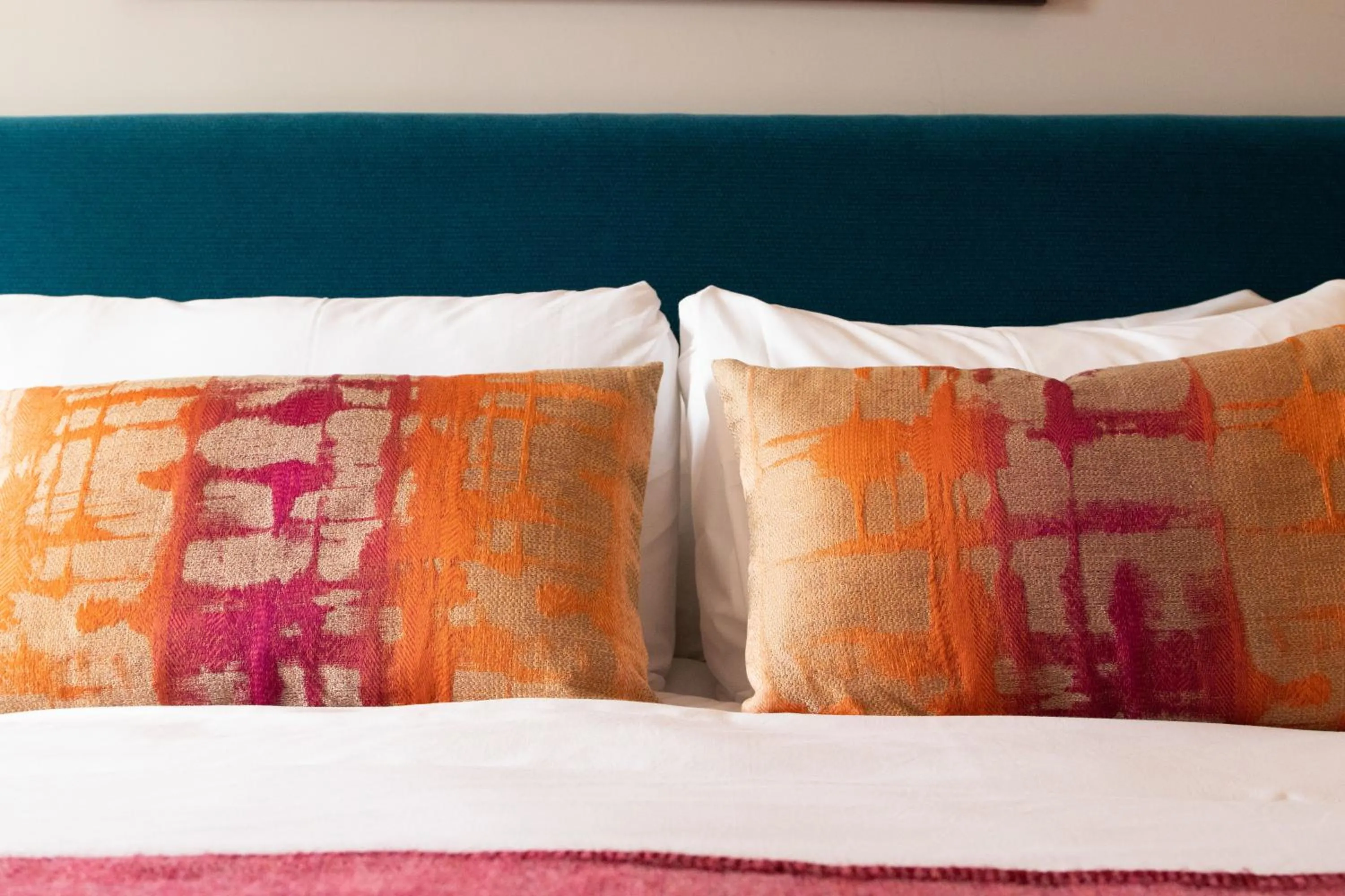 Bed in Rooms at The Marine