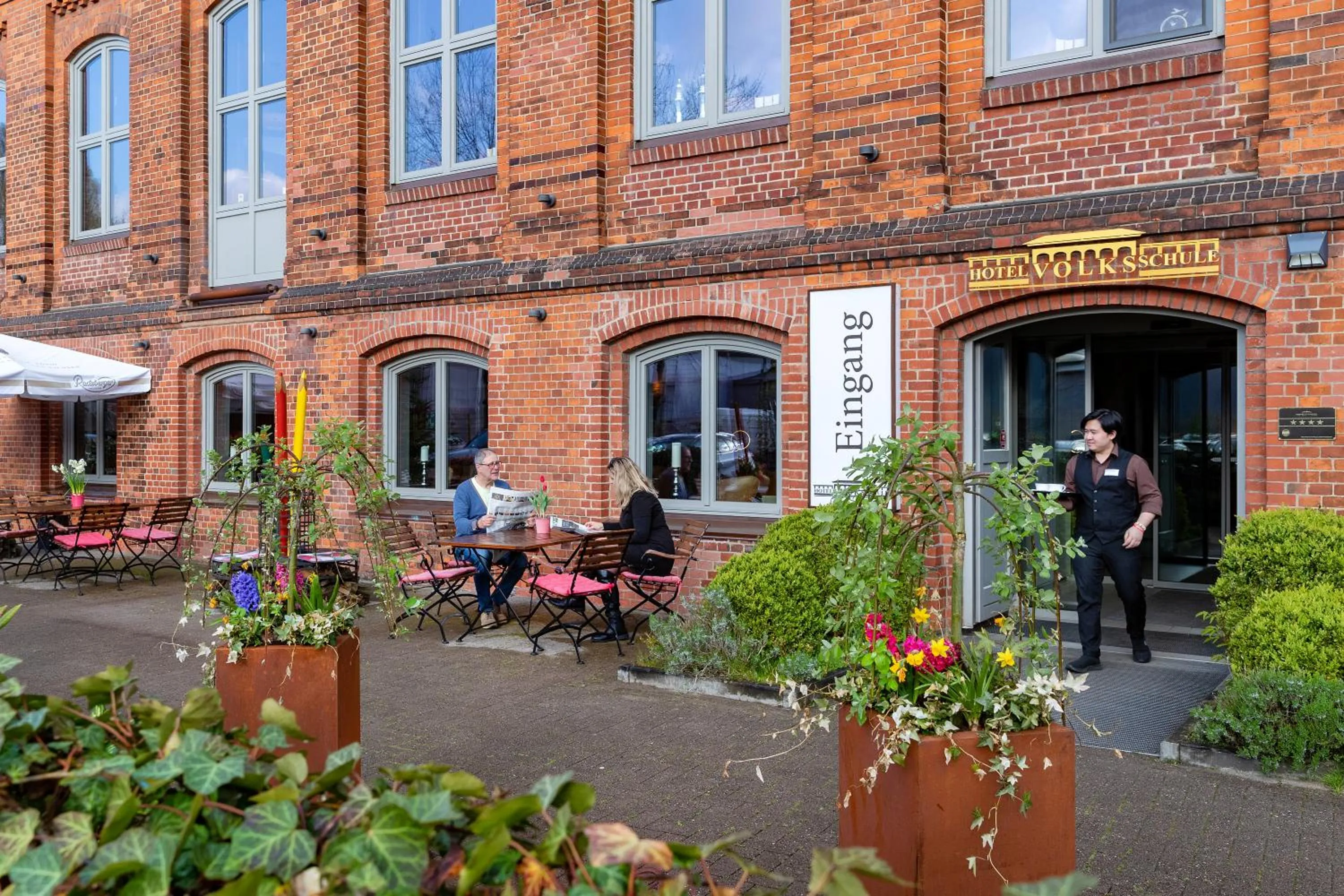 Balcony/Terrace in Hotel Volksschule