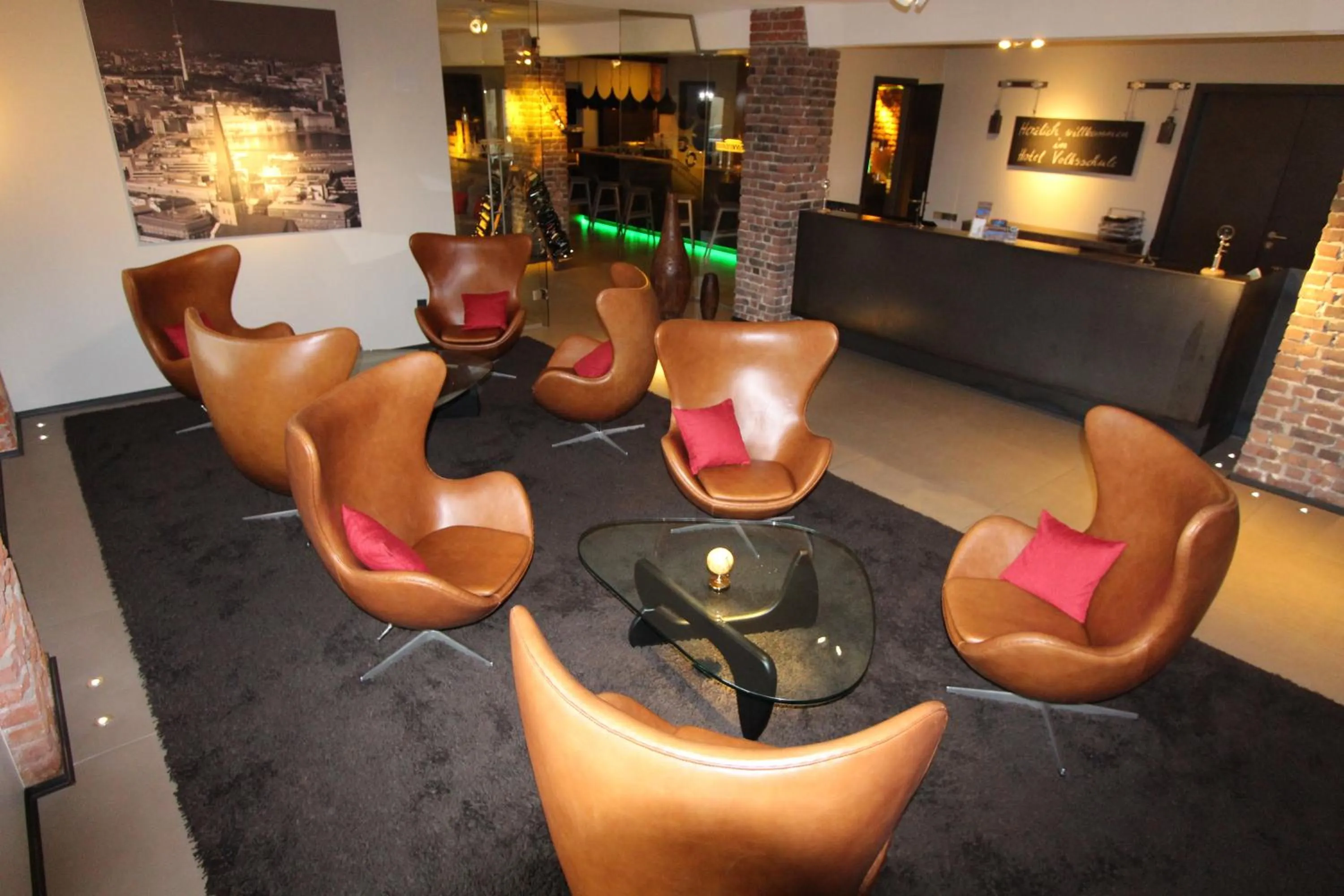 Lobby or reception in Hotel Volksschule