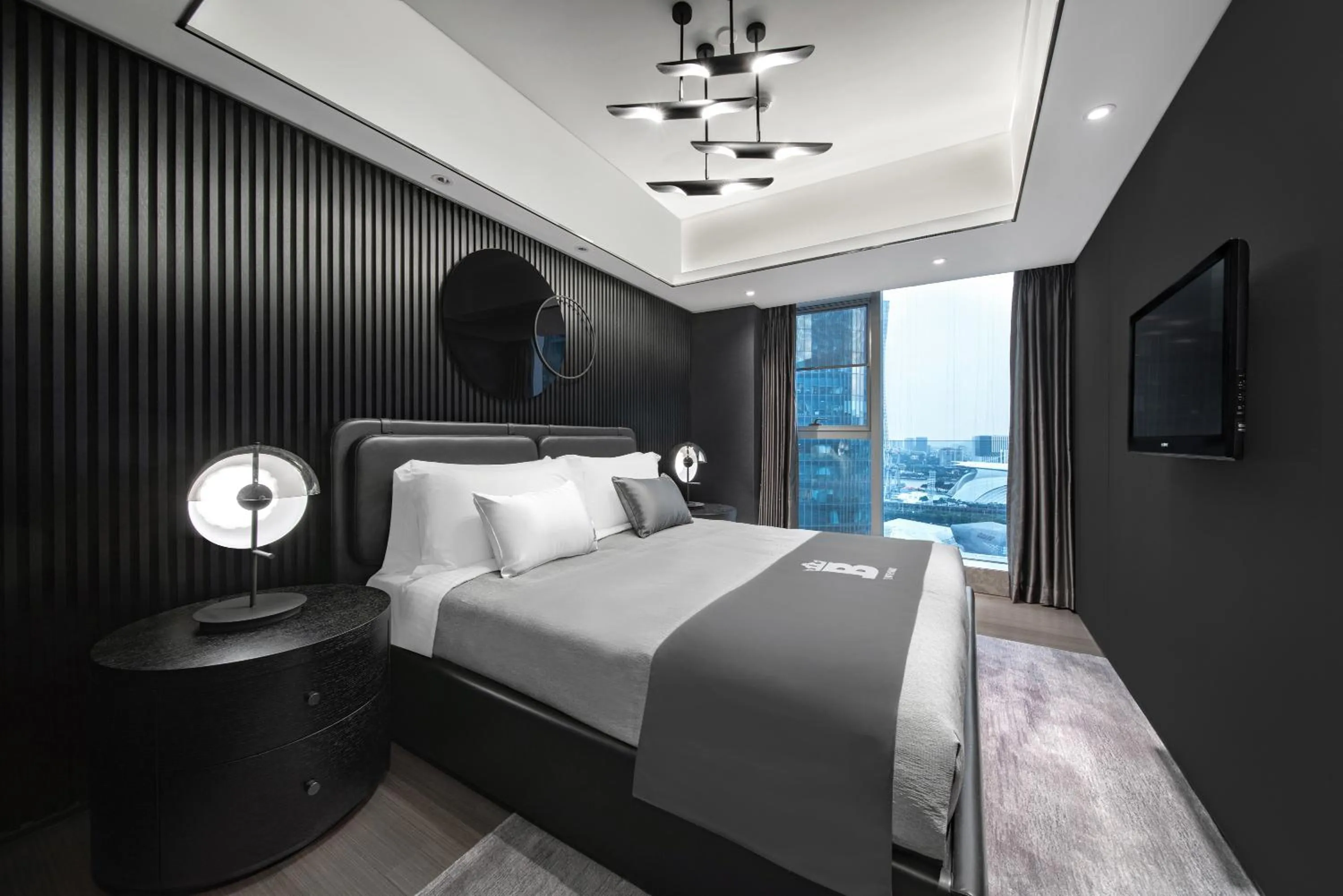 Bed in Ascott IFC Guangzhou - Free Shuttle Bus For Canton Fair