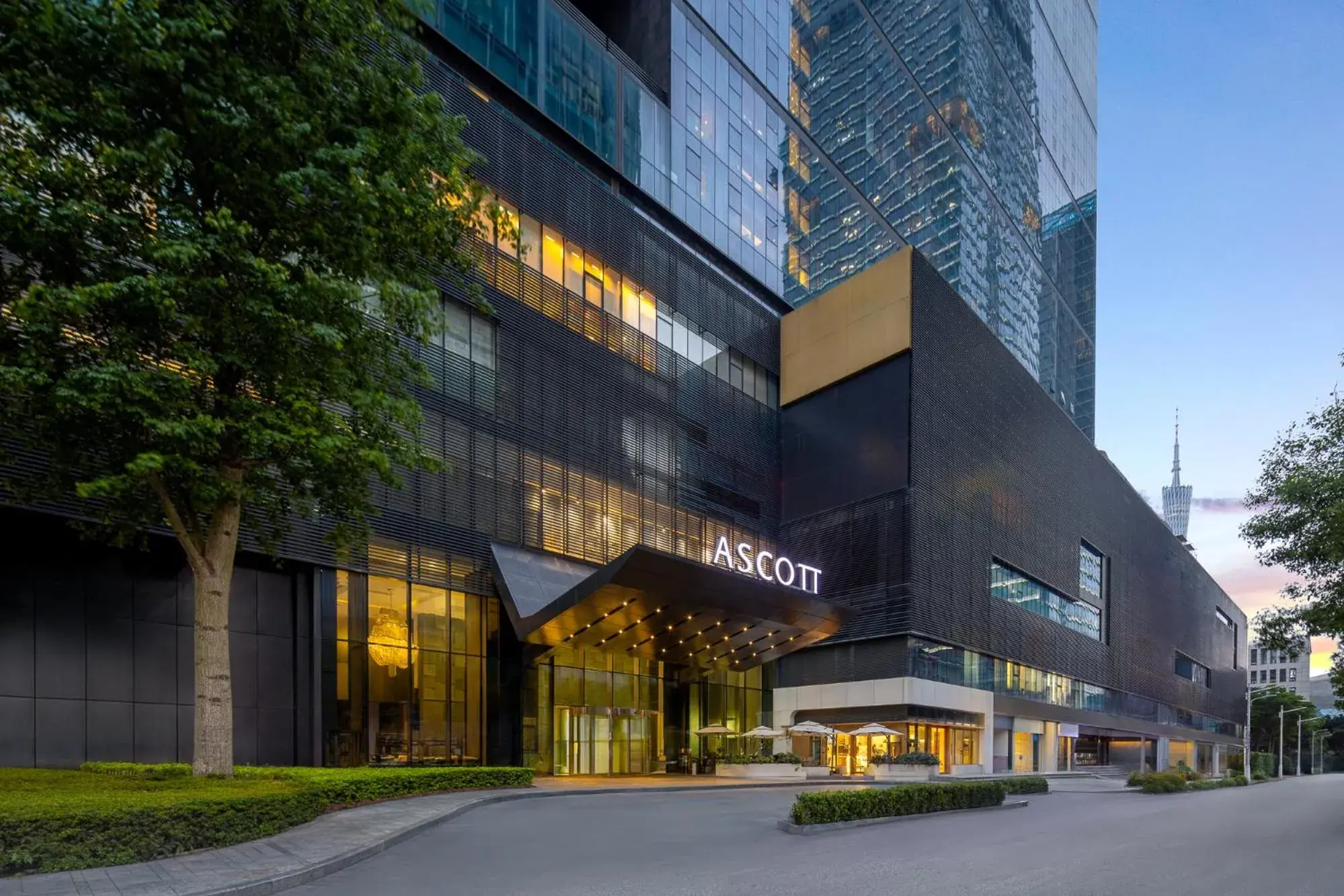 Property building in Ascott IFC Guangzhou - Free Shuttle Bus For Canton Fair Property building in Ascott IFC Guangzhou - Free Shuttle Bus For Canton Fair