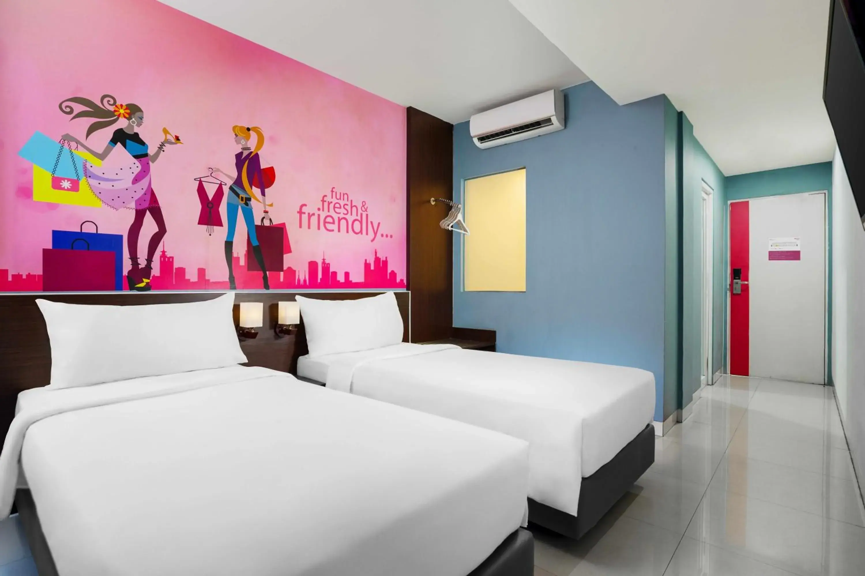 Bed in favehotel Kelapa Gading Bed in favehotel Kelapa Gading