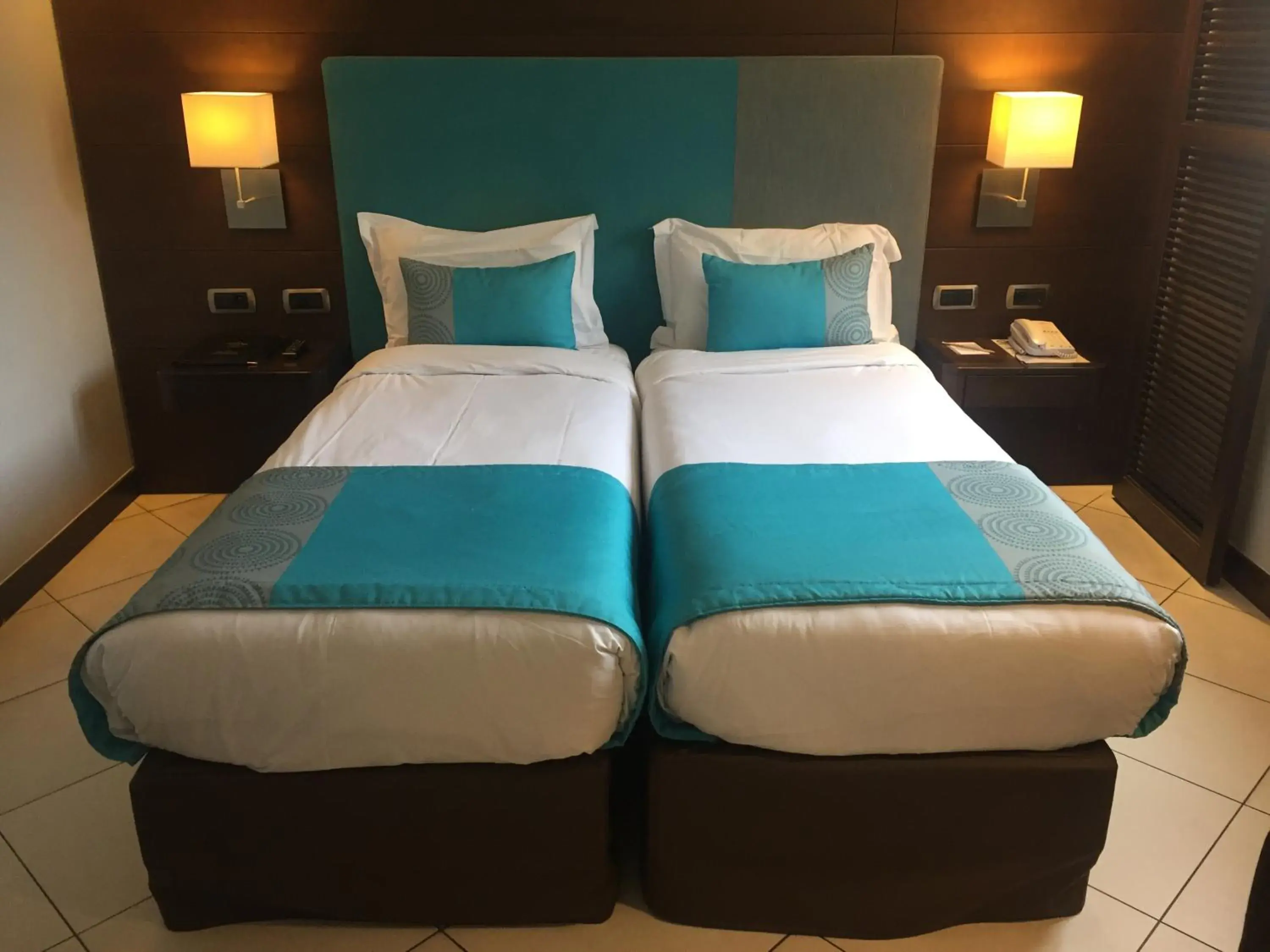 Bed in Hotel Aston La Scala Bed in Hotel Aston La Scala