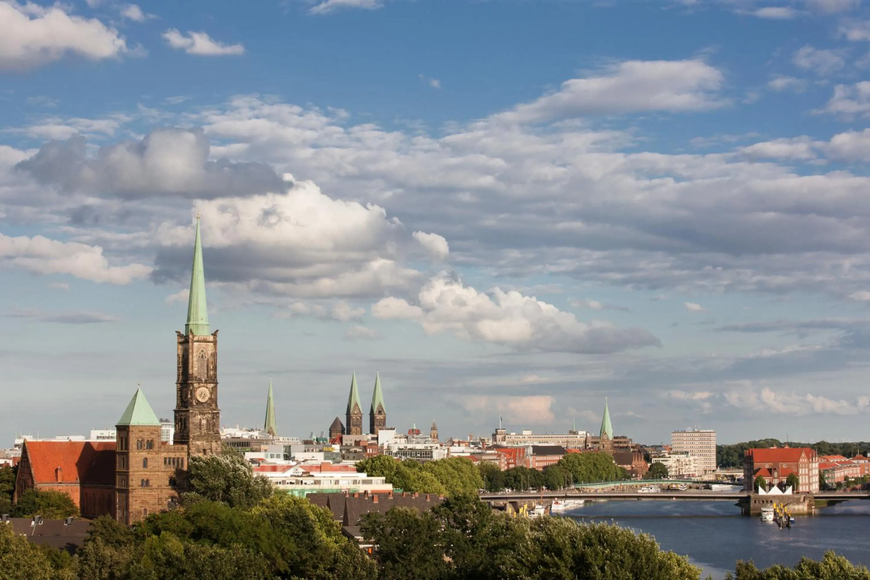 City view in Steigenberger Hotel Bremen