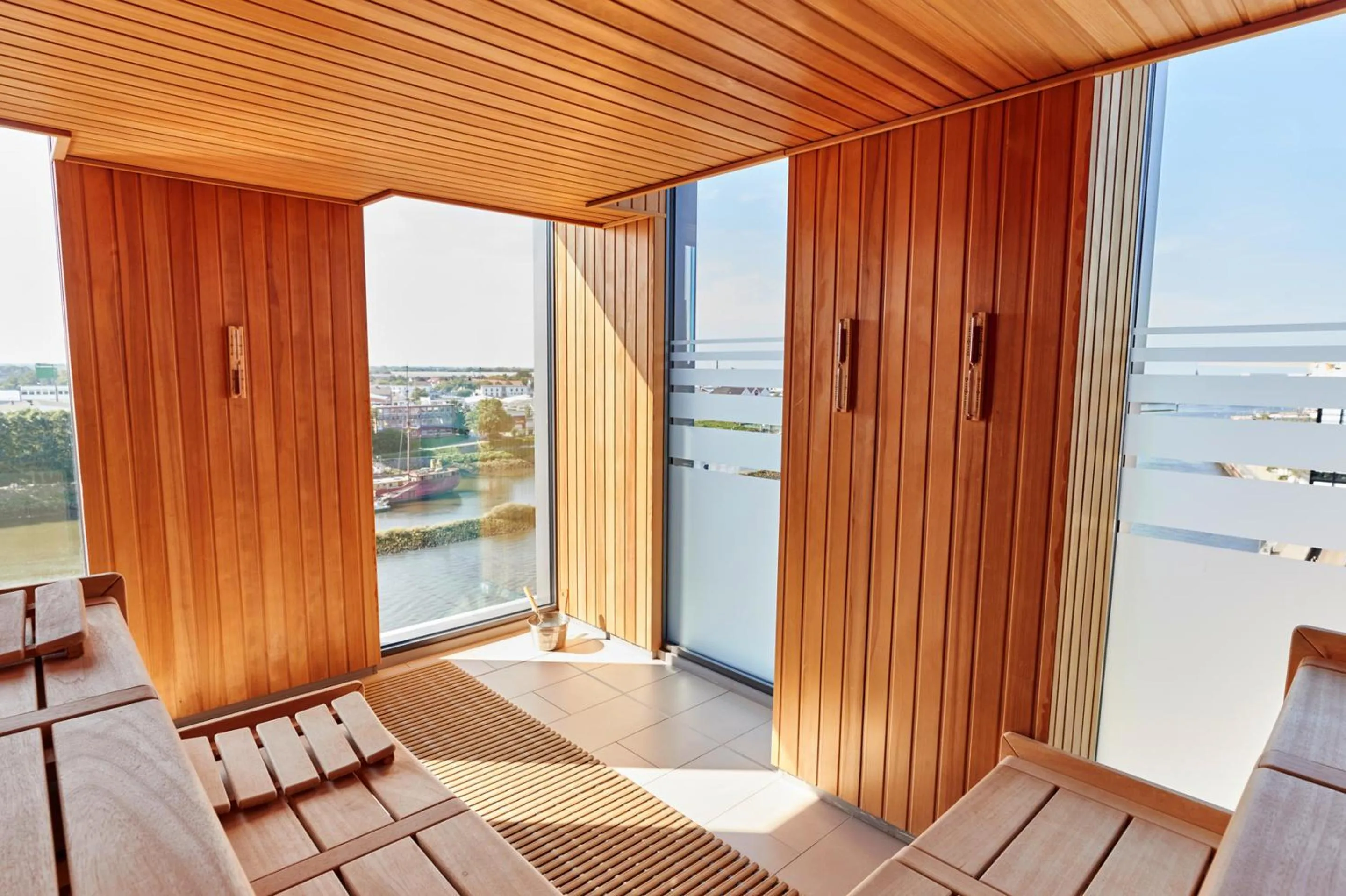 Sauna in Steigenberger Hotel Bremen