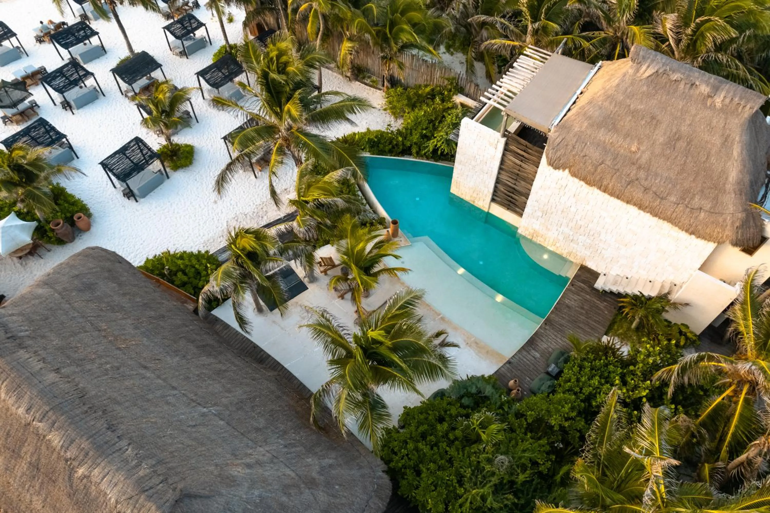 Bird's eye view in Hotel Ma'xanab Tulum