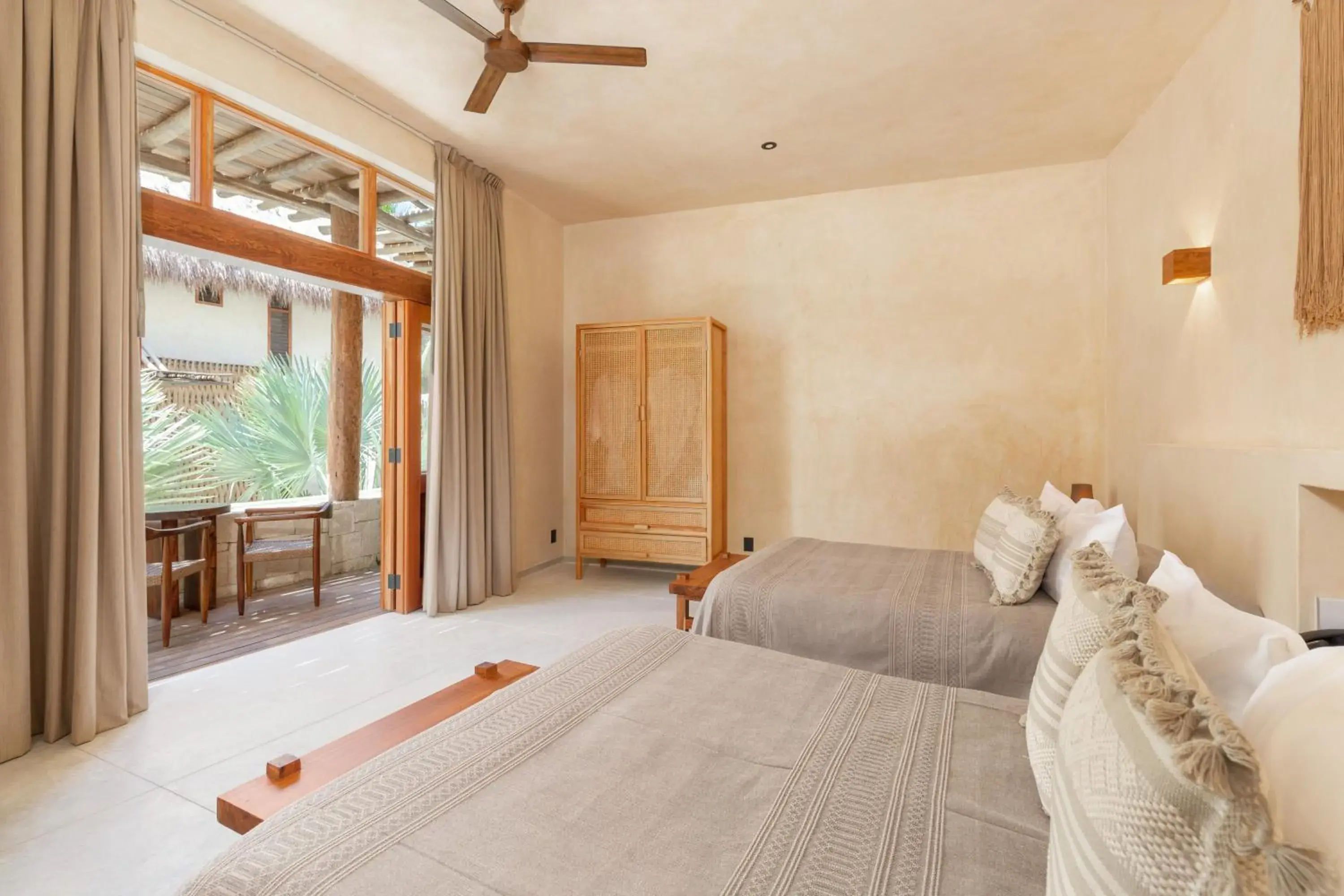 Ground floor Garden view Two beds Suite in Hotel Ma'xanab Tulum Ground floor Garden view Two beds Suite in Hotel Ma'xanab Tulum