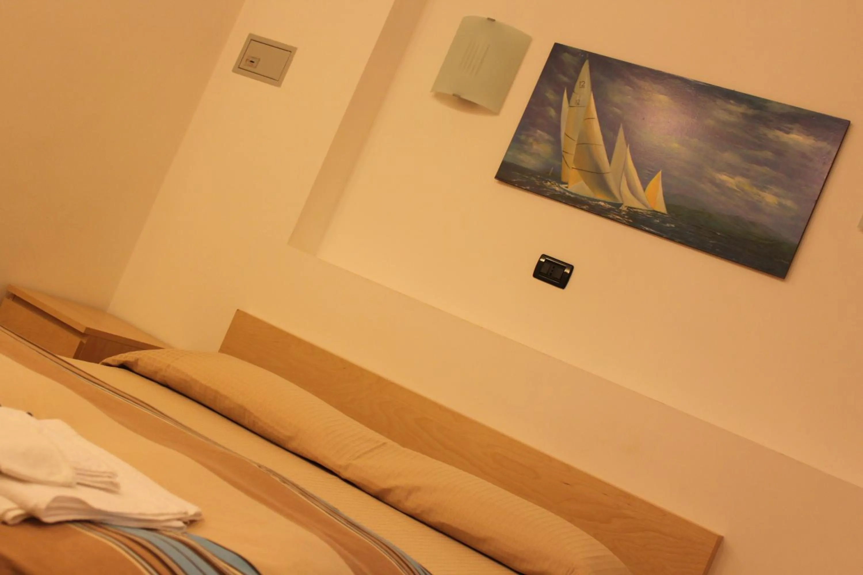 Bed in Hotel Europa