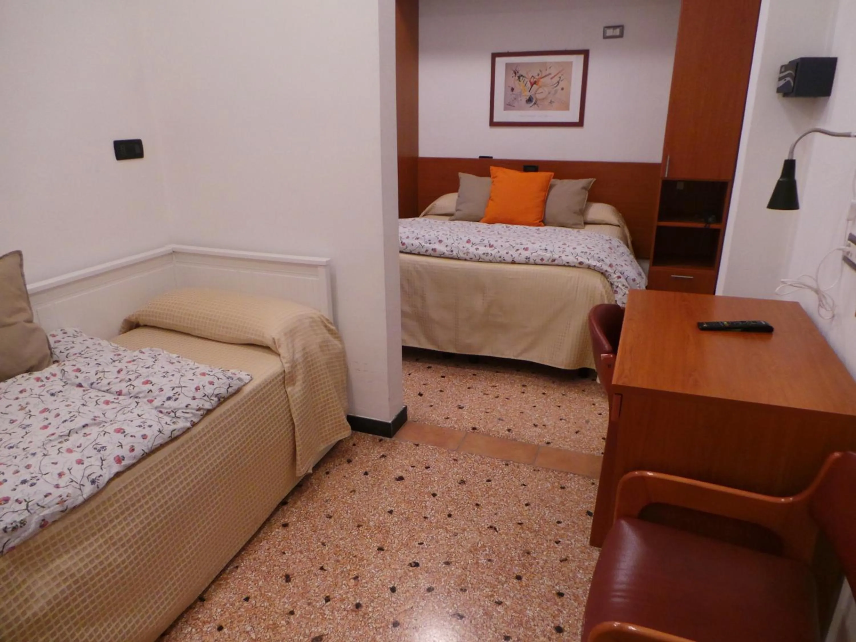 Bed in Hotel Europa
