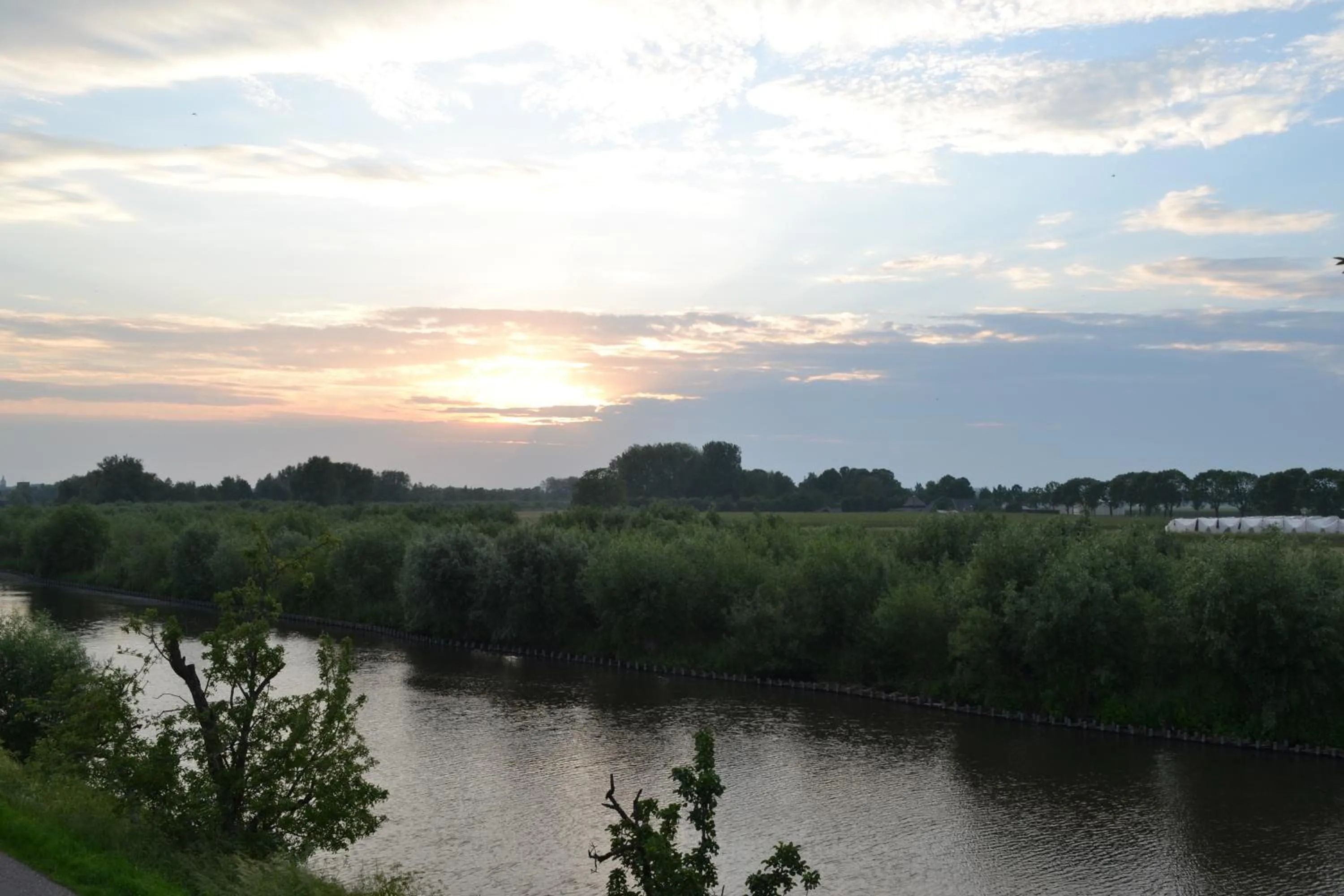 Natural landscape in B&B de Linge