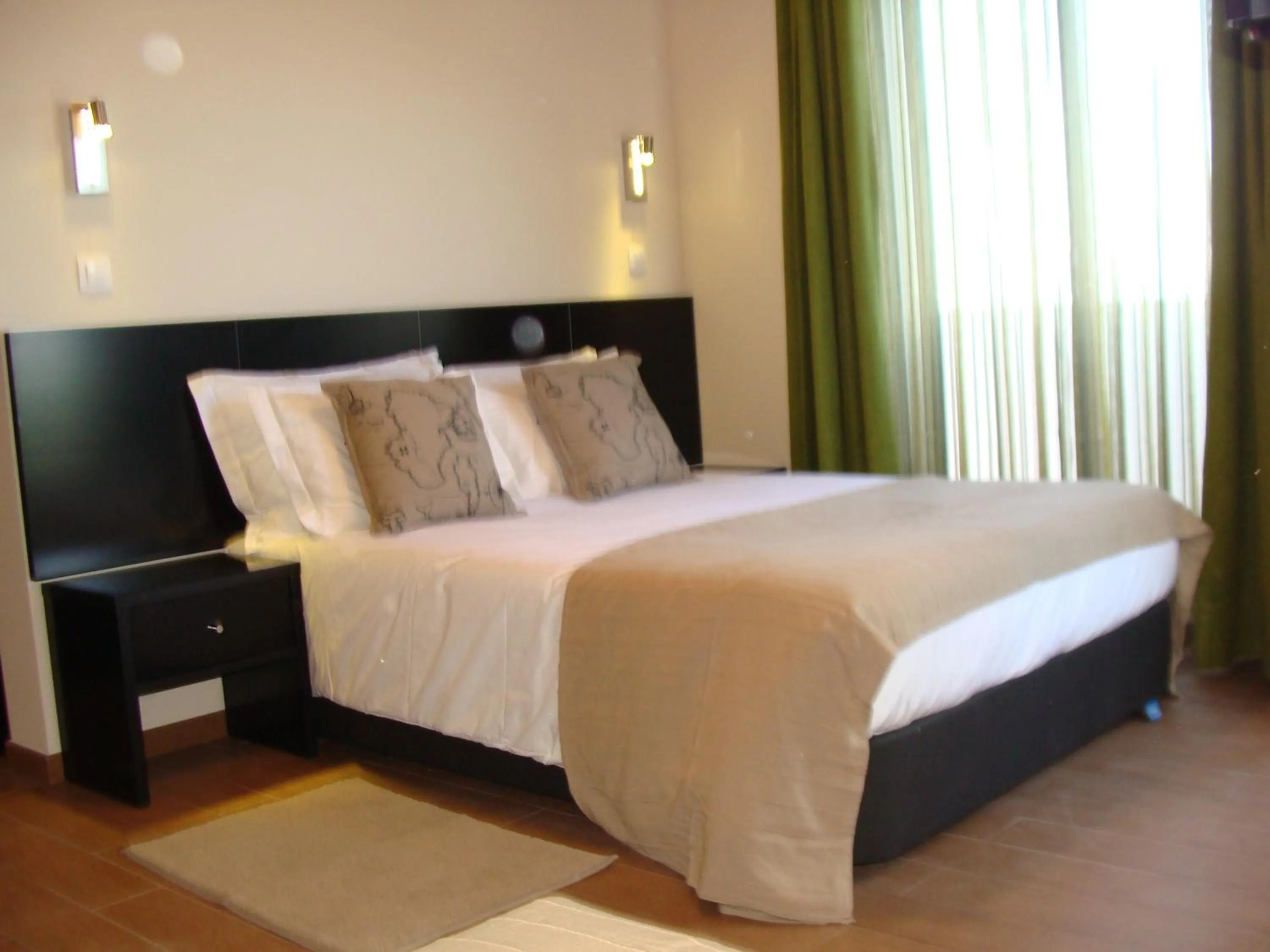 Bed in Apartamentos Kósmos