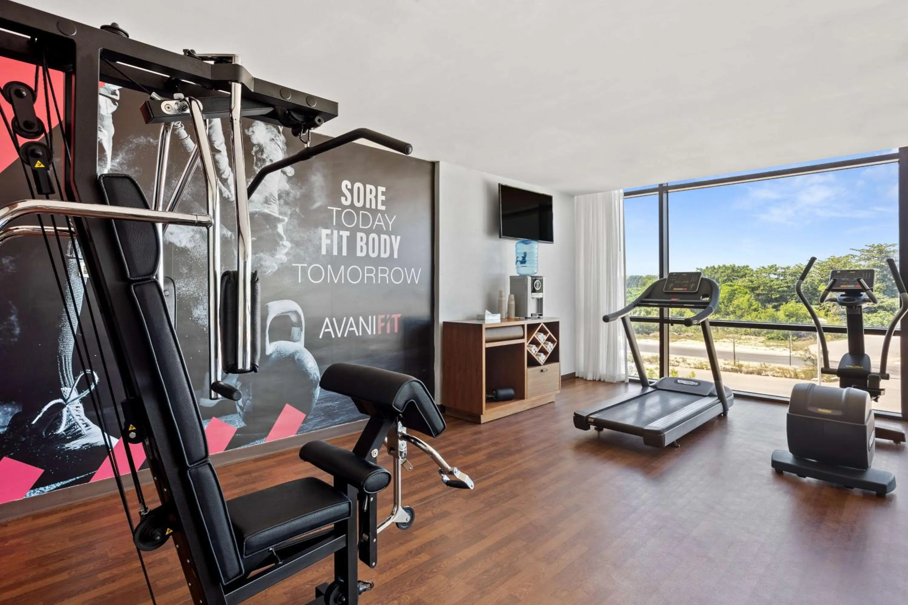 Fitness centre/facilities in Avani Cancun Airport