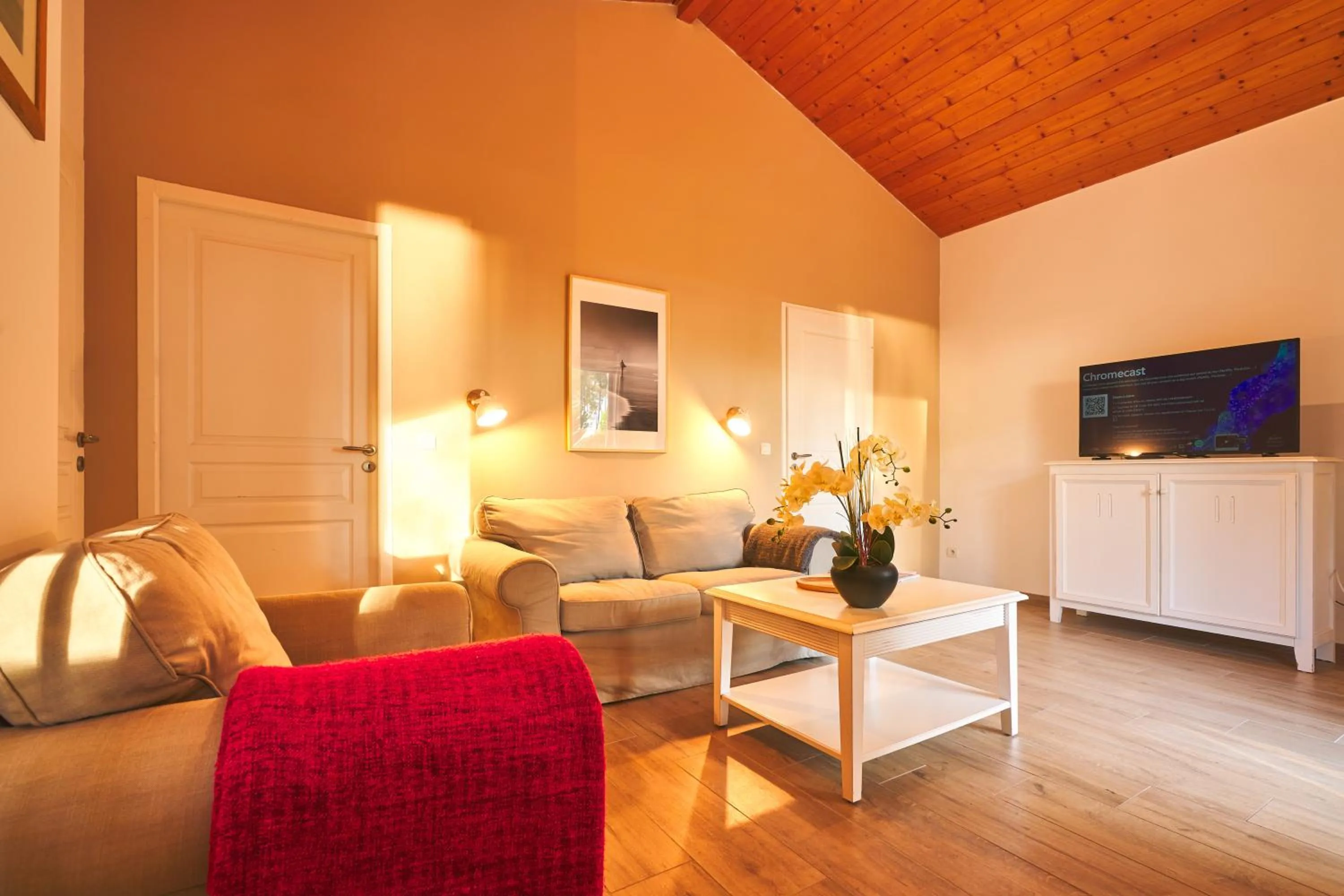 Living room in Les Cottages Du Lac