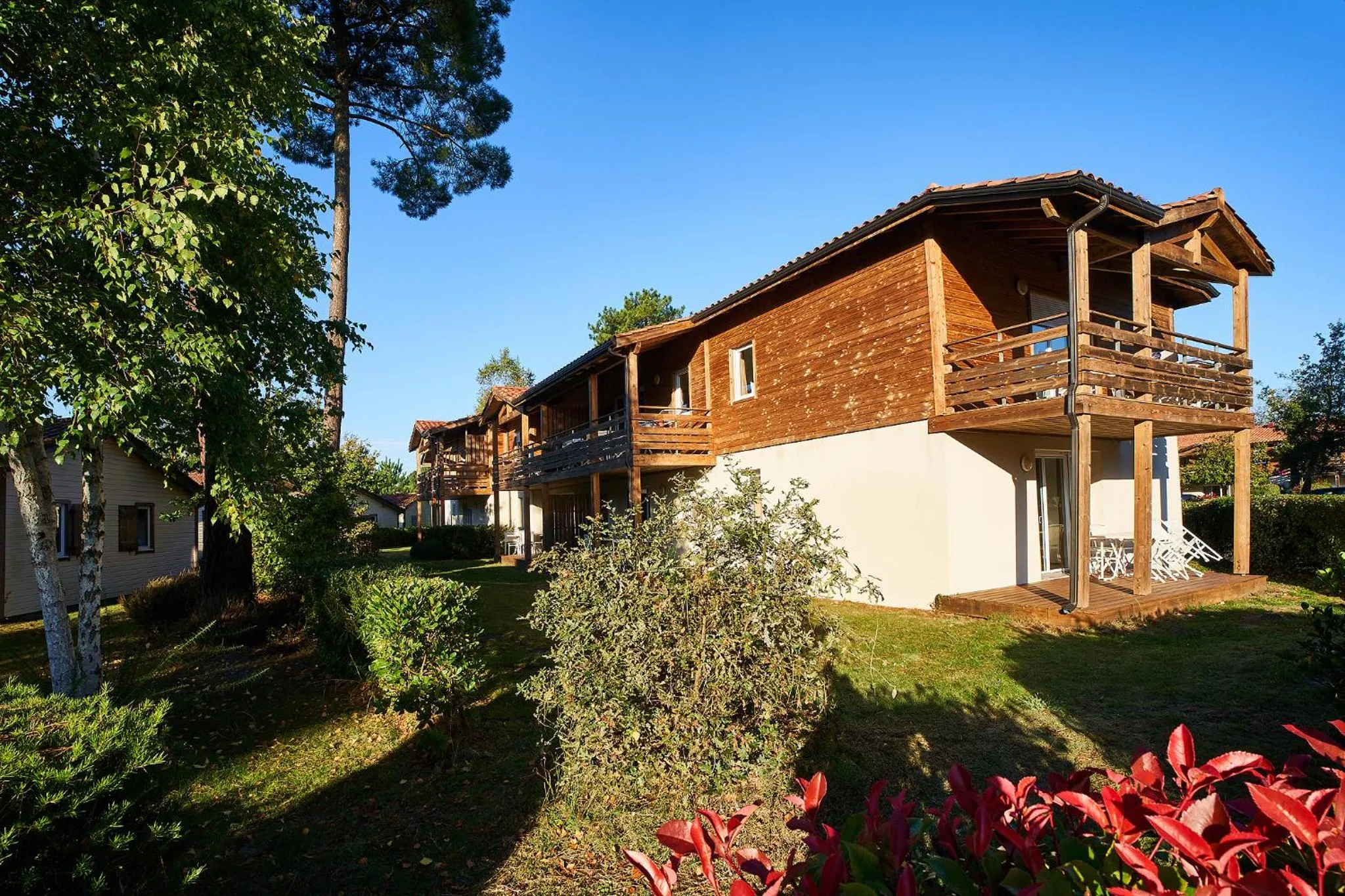 Property building in Les Cottages Du Lac