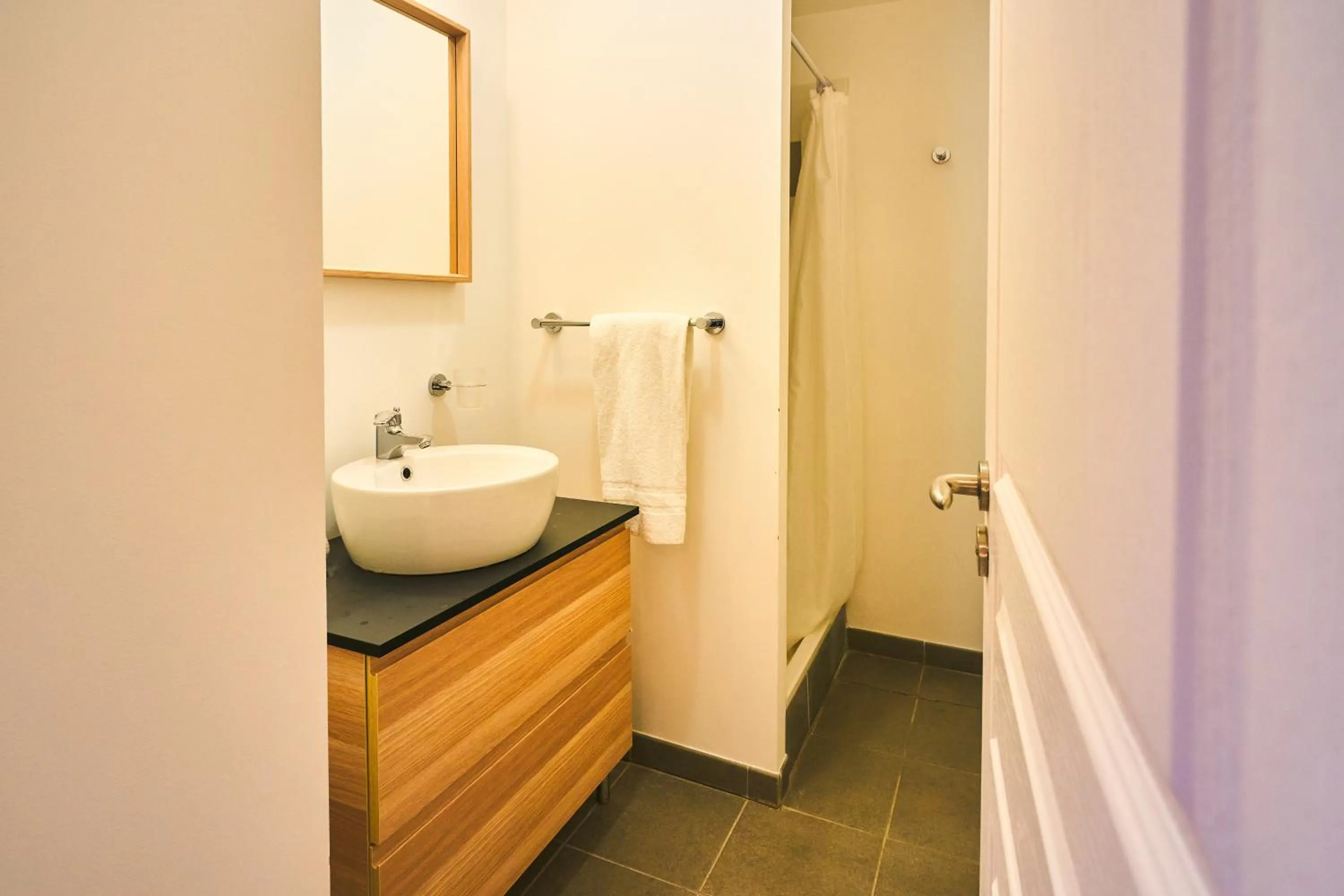 Bathroom in Les Cottages Du Lac