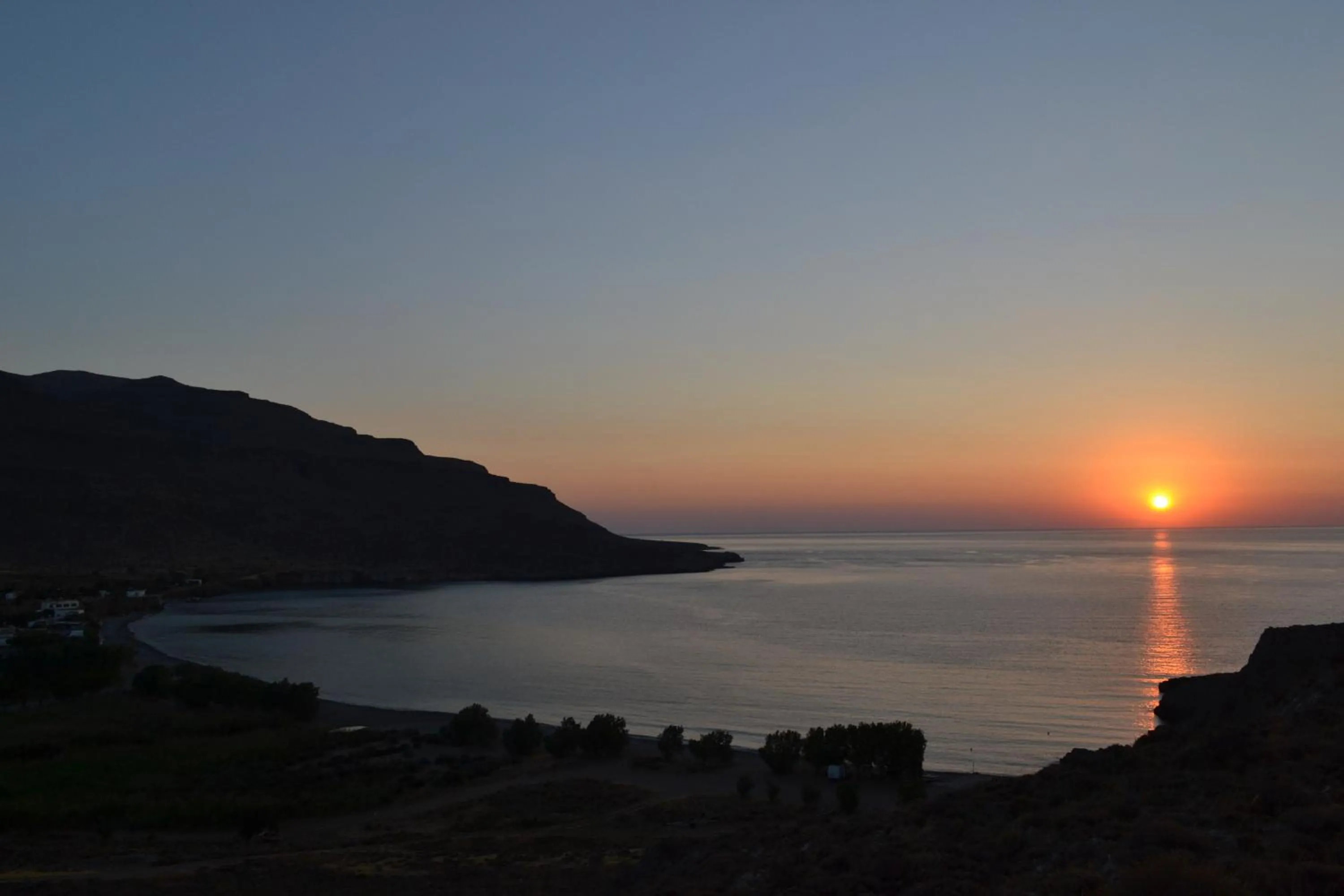 Sunrise in Katerina Apartments