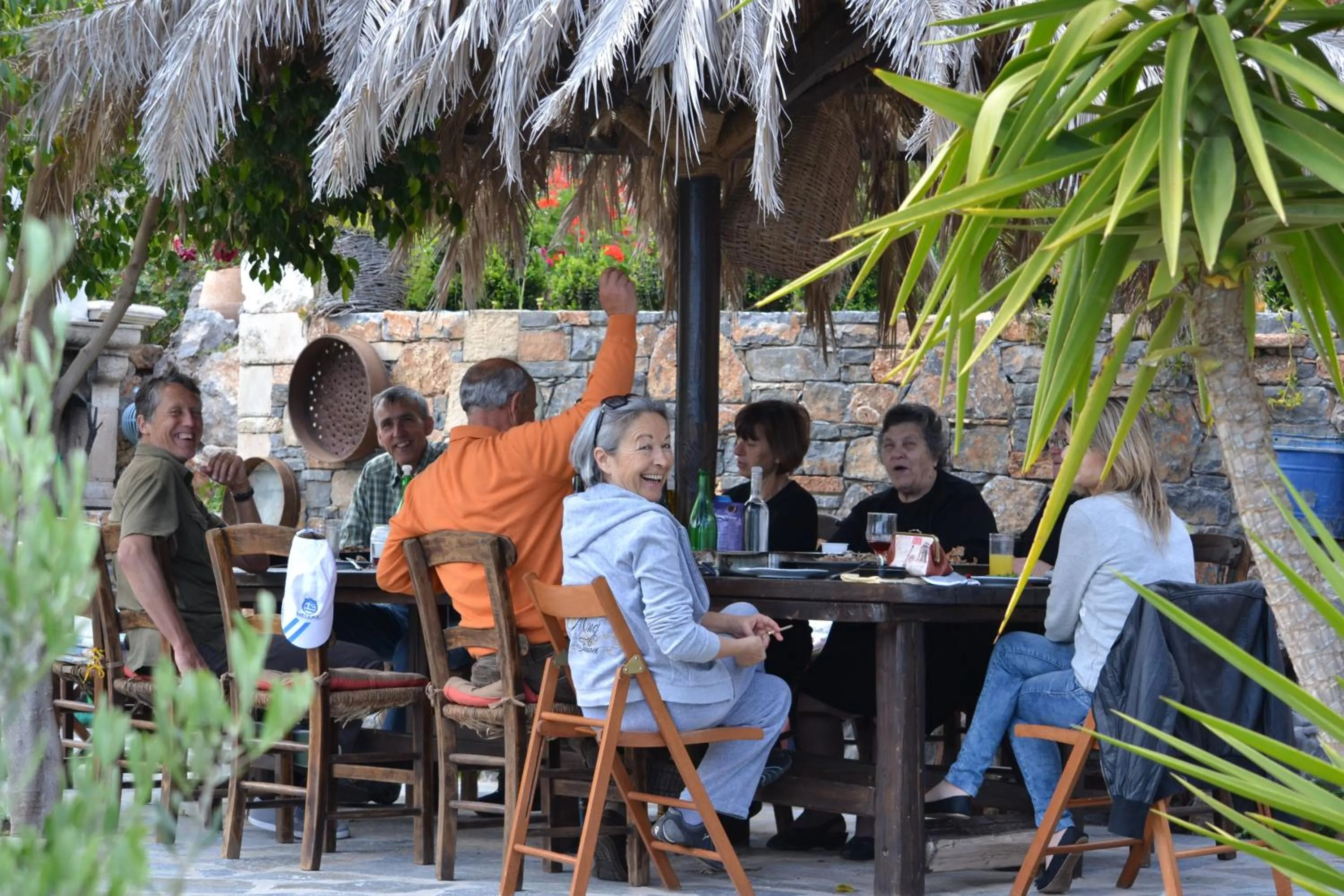 BBQ facilities in Katerina Apartments