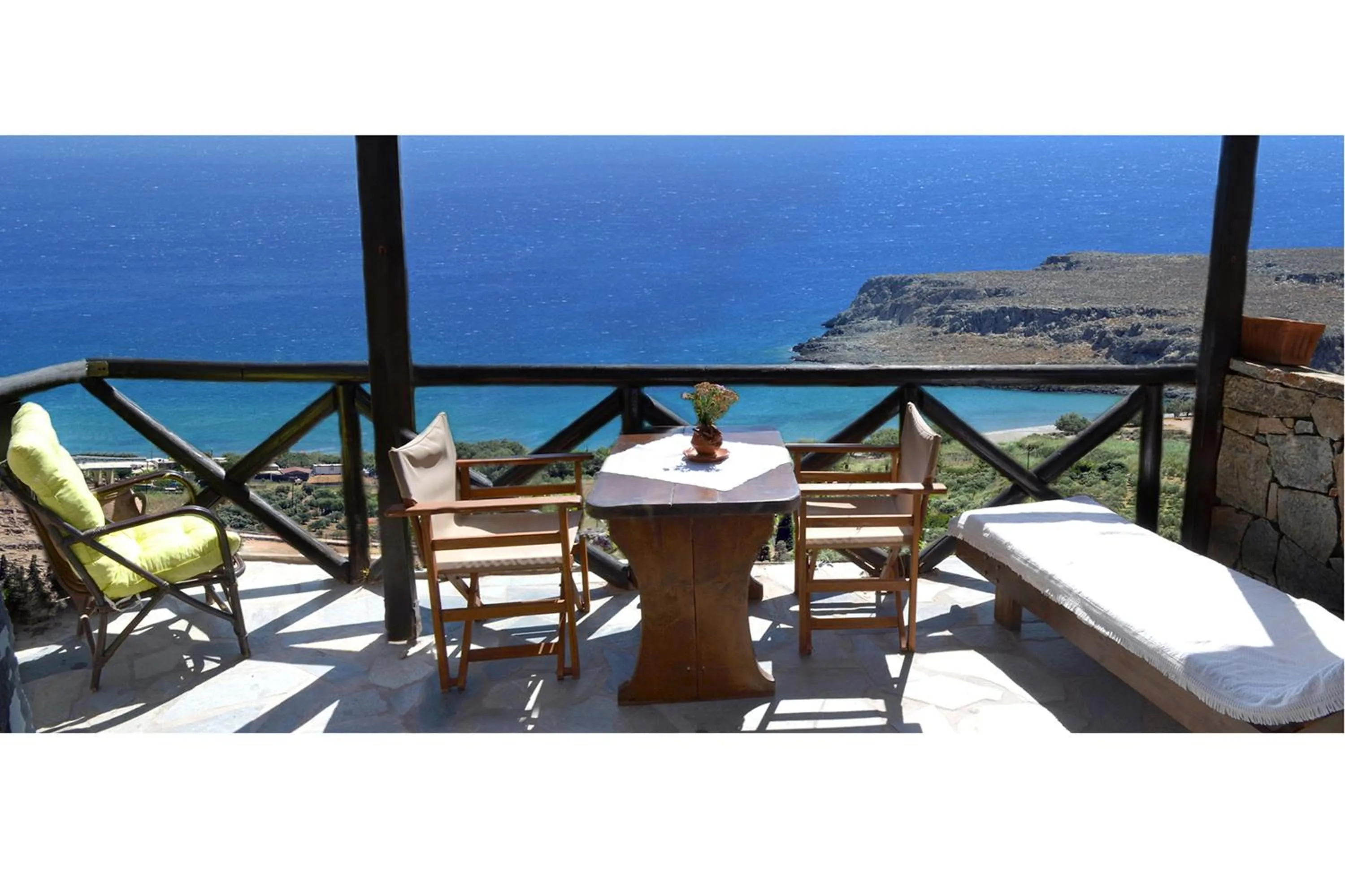 Balcony/Terrace in Katerina Apartments
