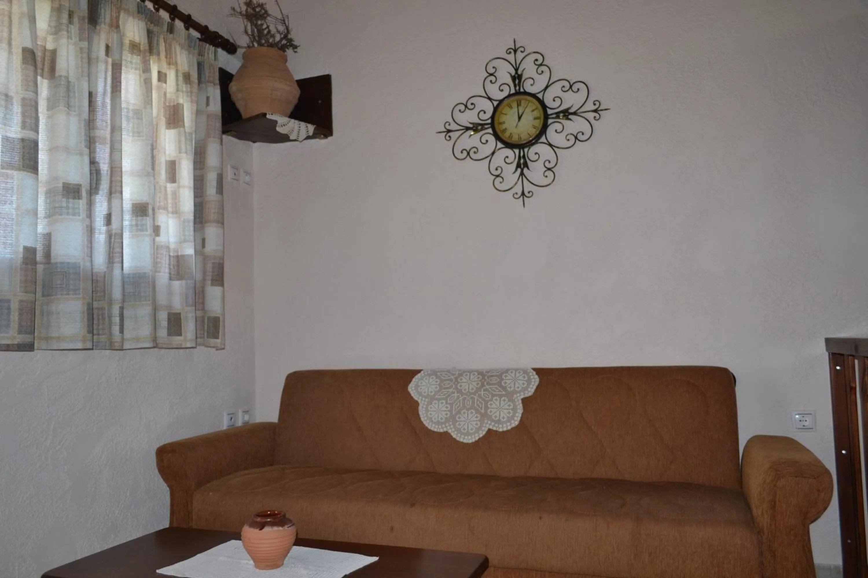 Seating area in Katerina Apartments