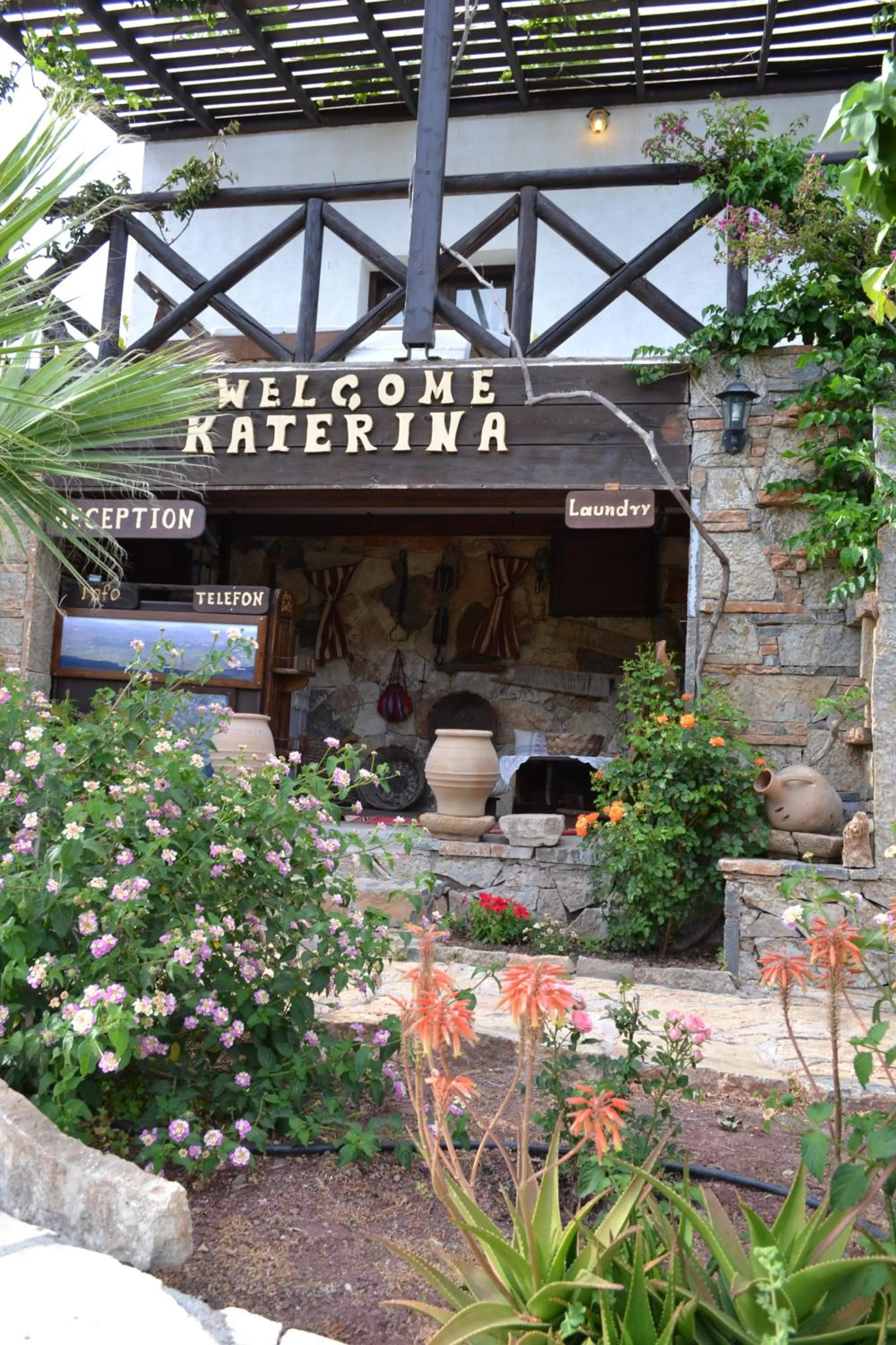 Lobby or reception in Katerina Apartments