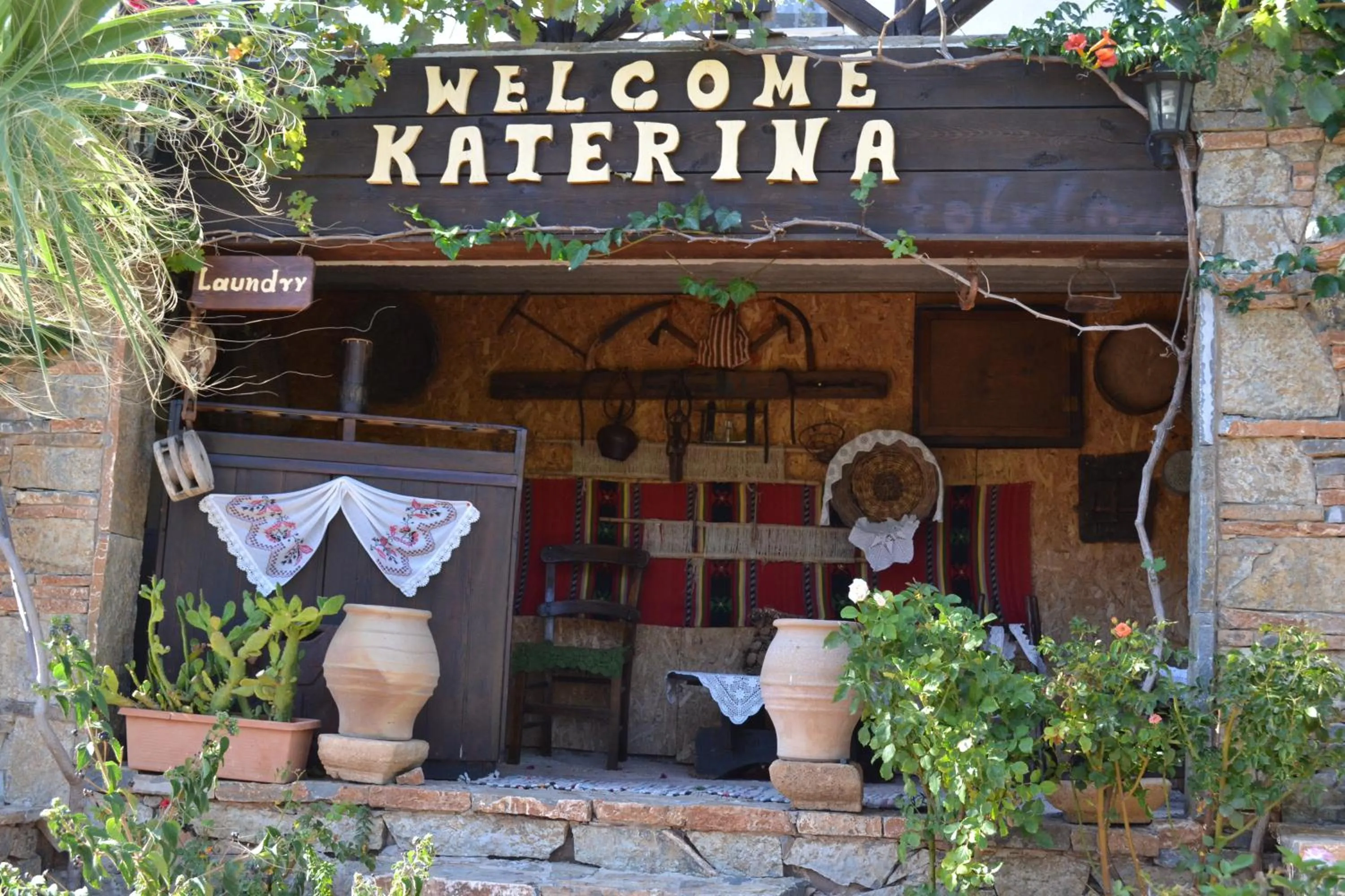 Lobby or reception in Katerina Apartments