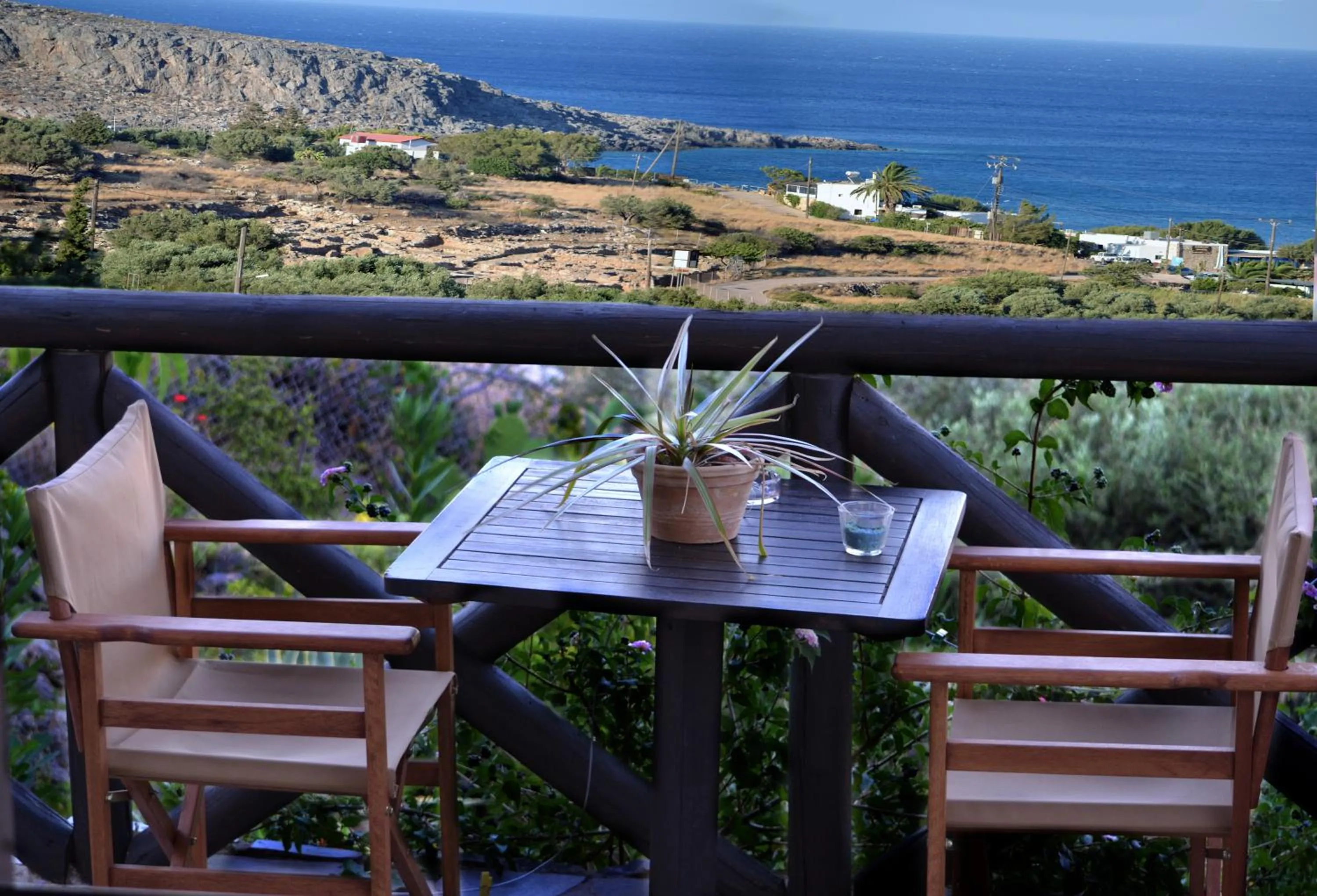 Balcony/Terrace in Katerina Apartments