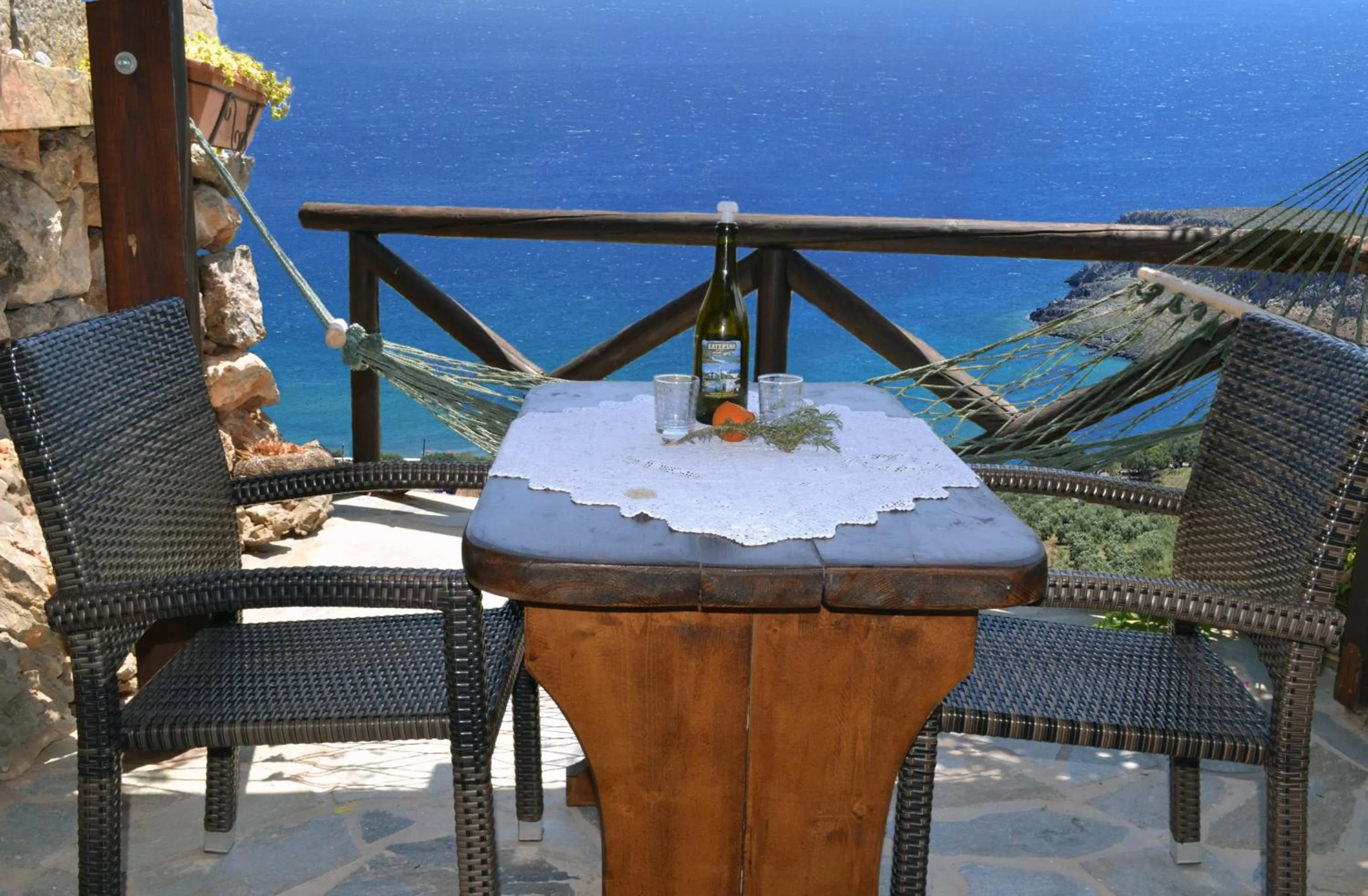 Balcony/Terrace in Katerina Apartments