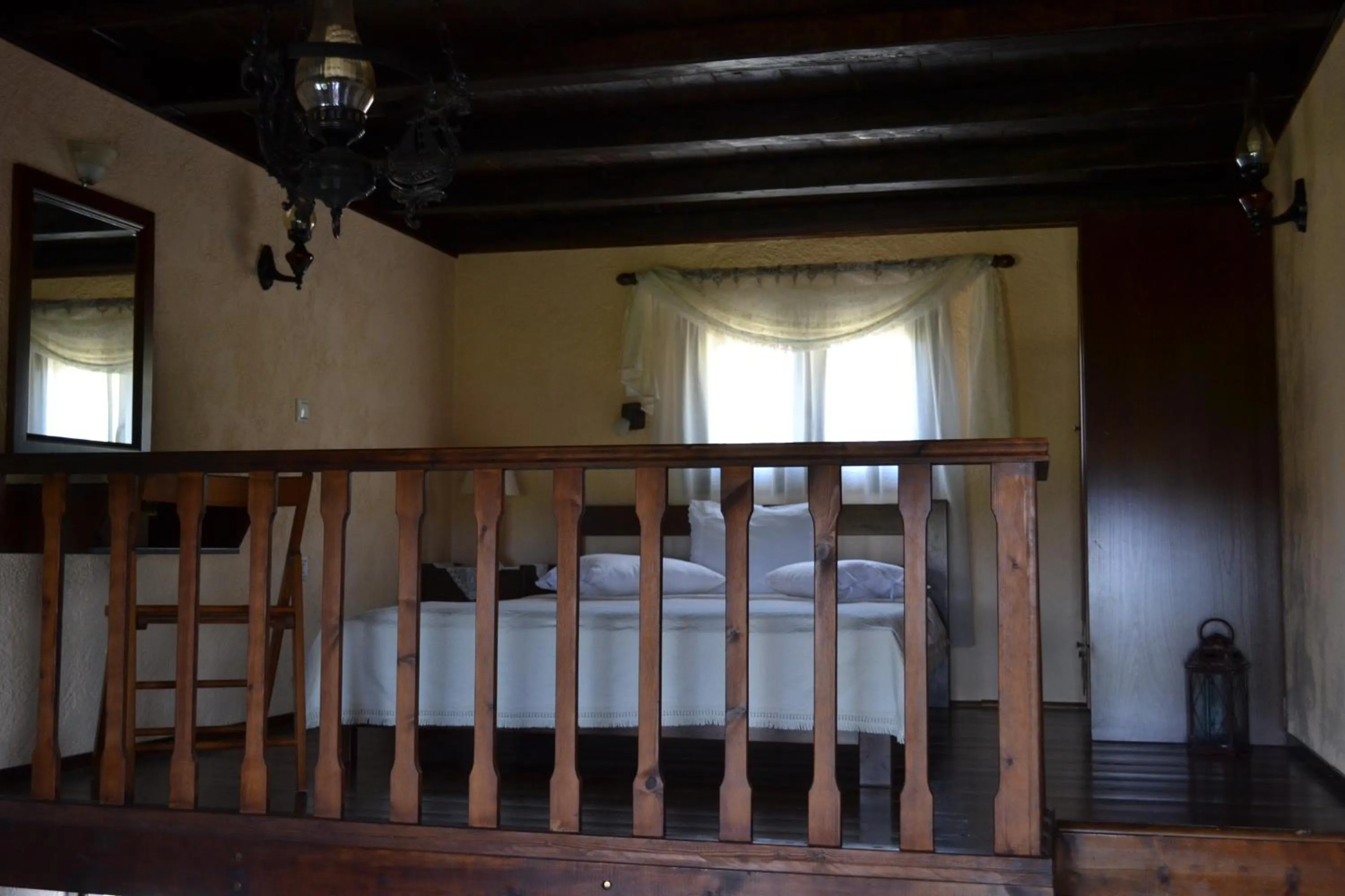 Bed in Katerina Apartments