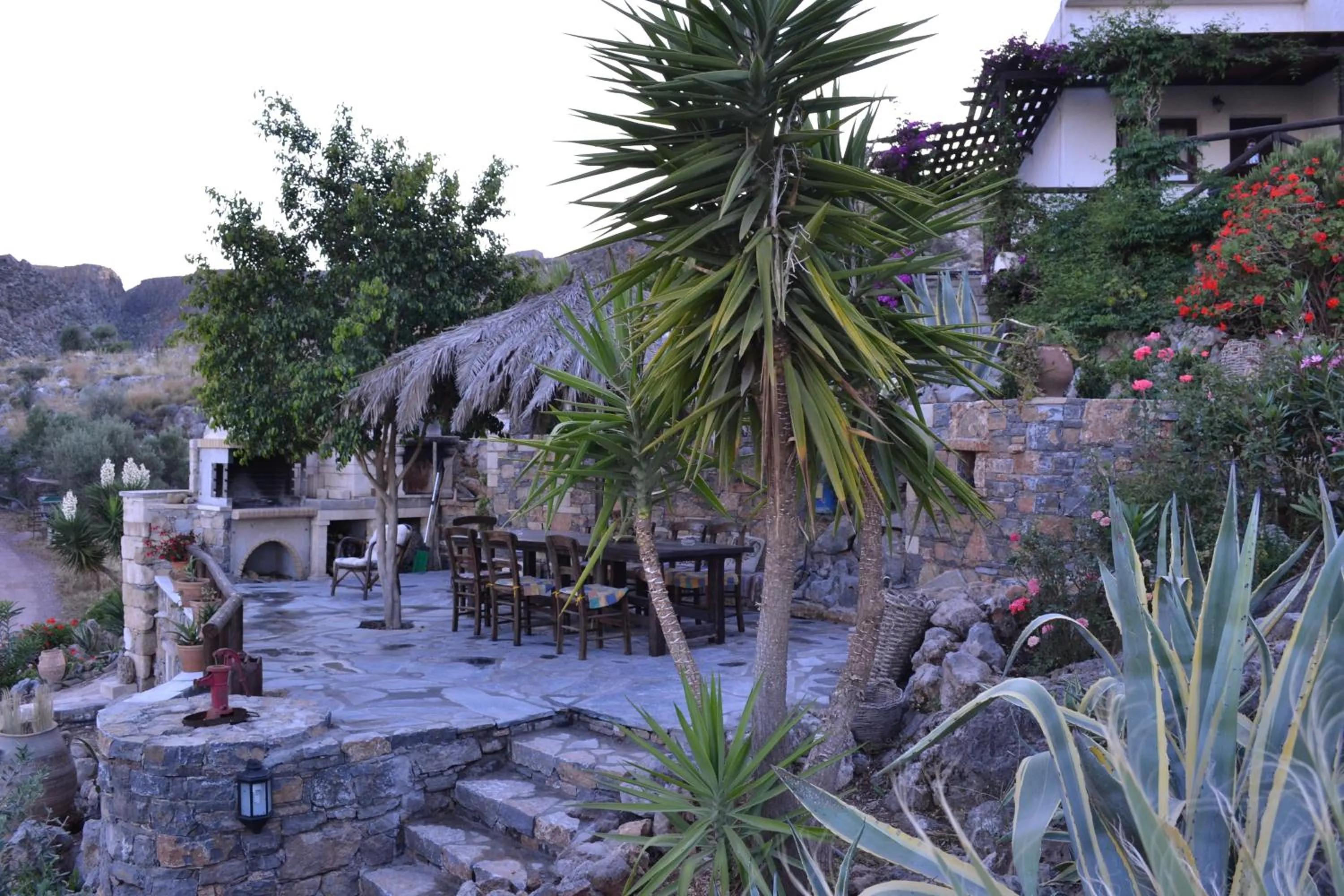 BBQ facilities in Katerina Apartments