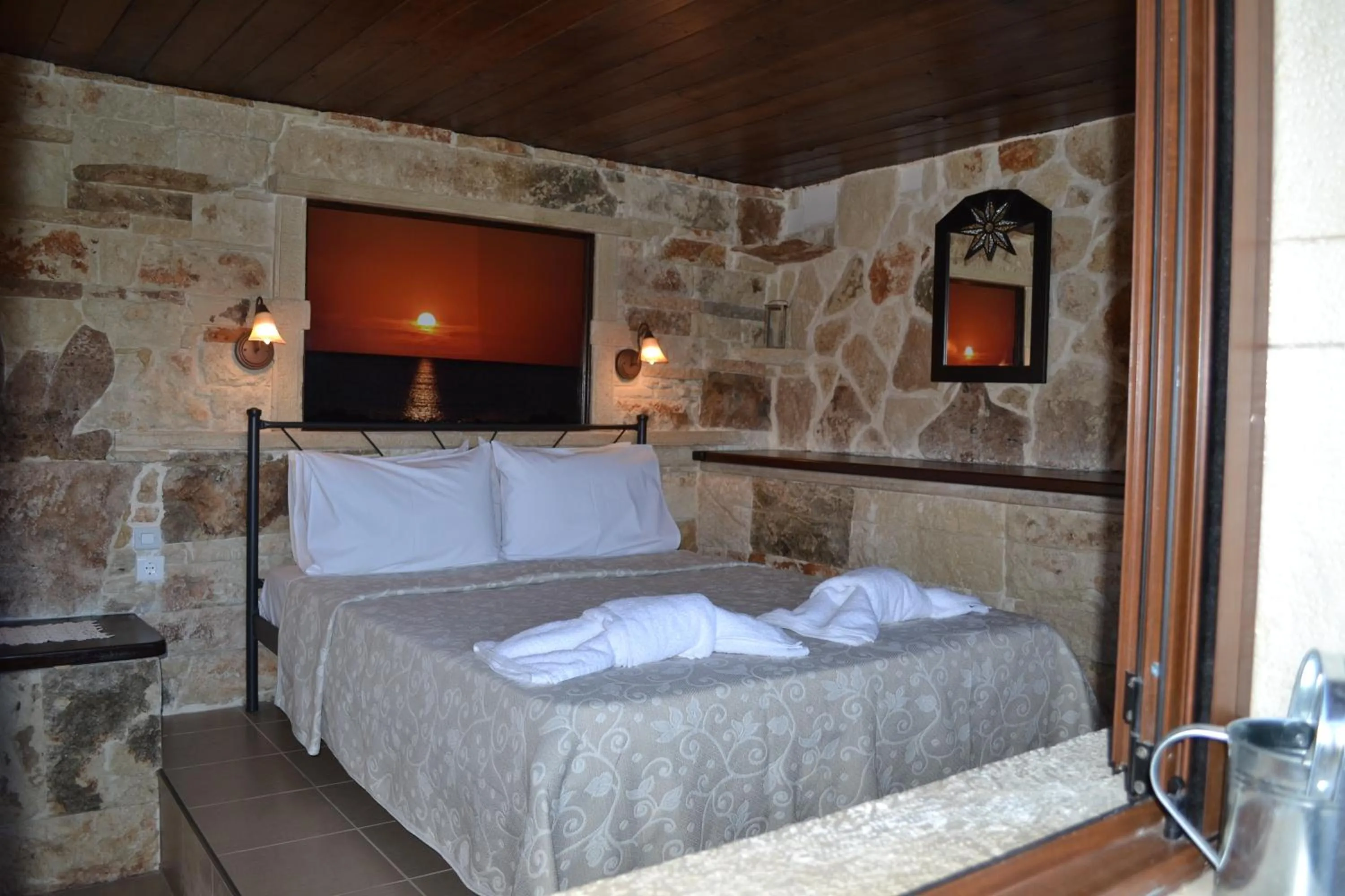 Bedroom, Bed in Katerina Apartments