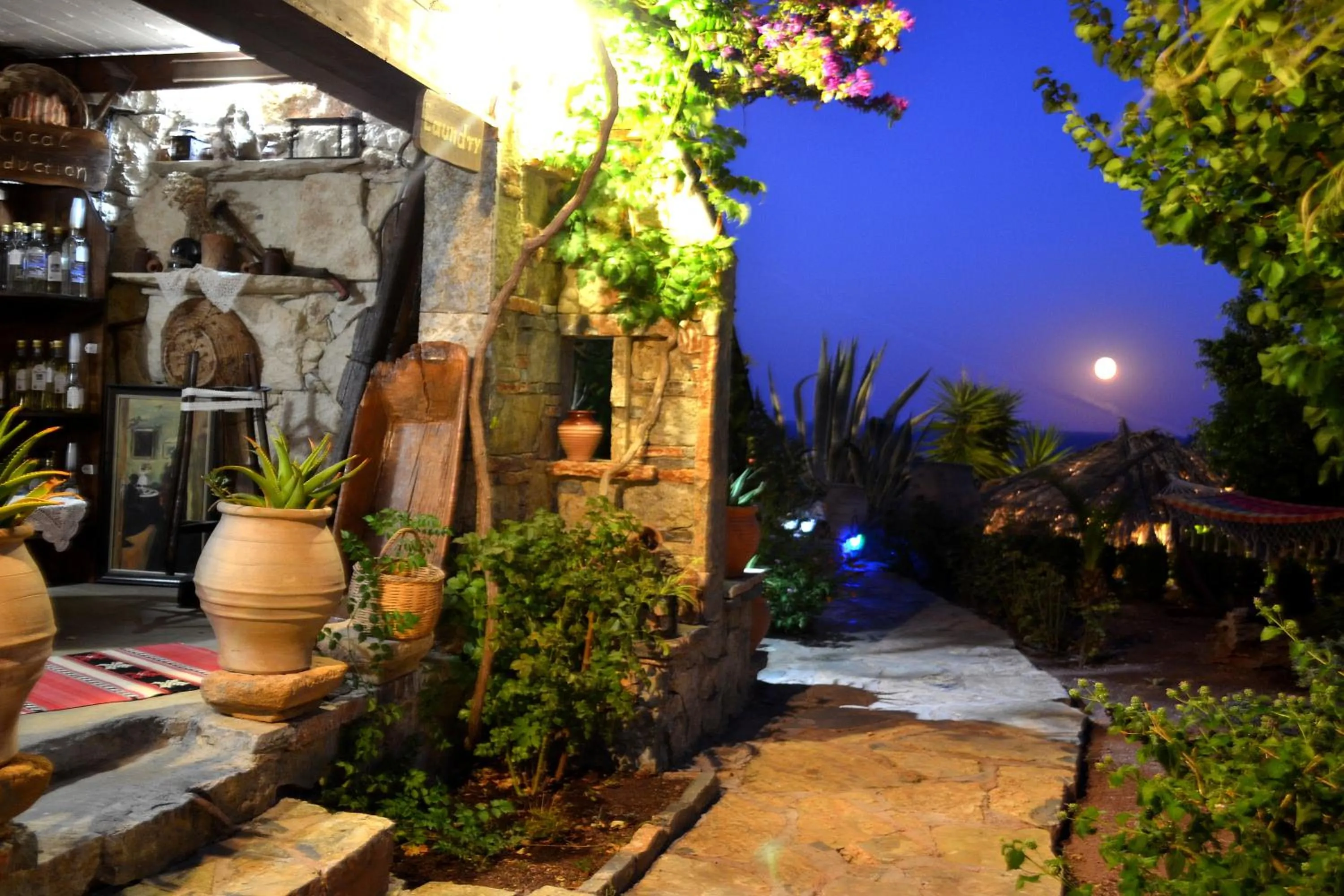 Patio in Katerina Apartments