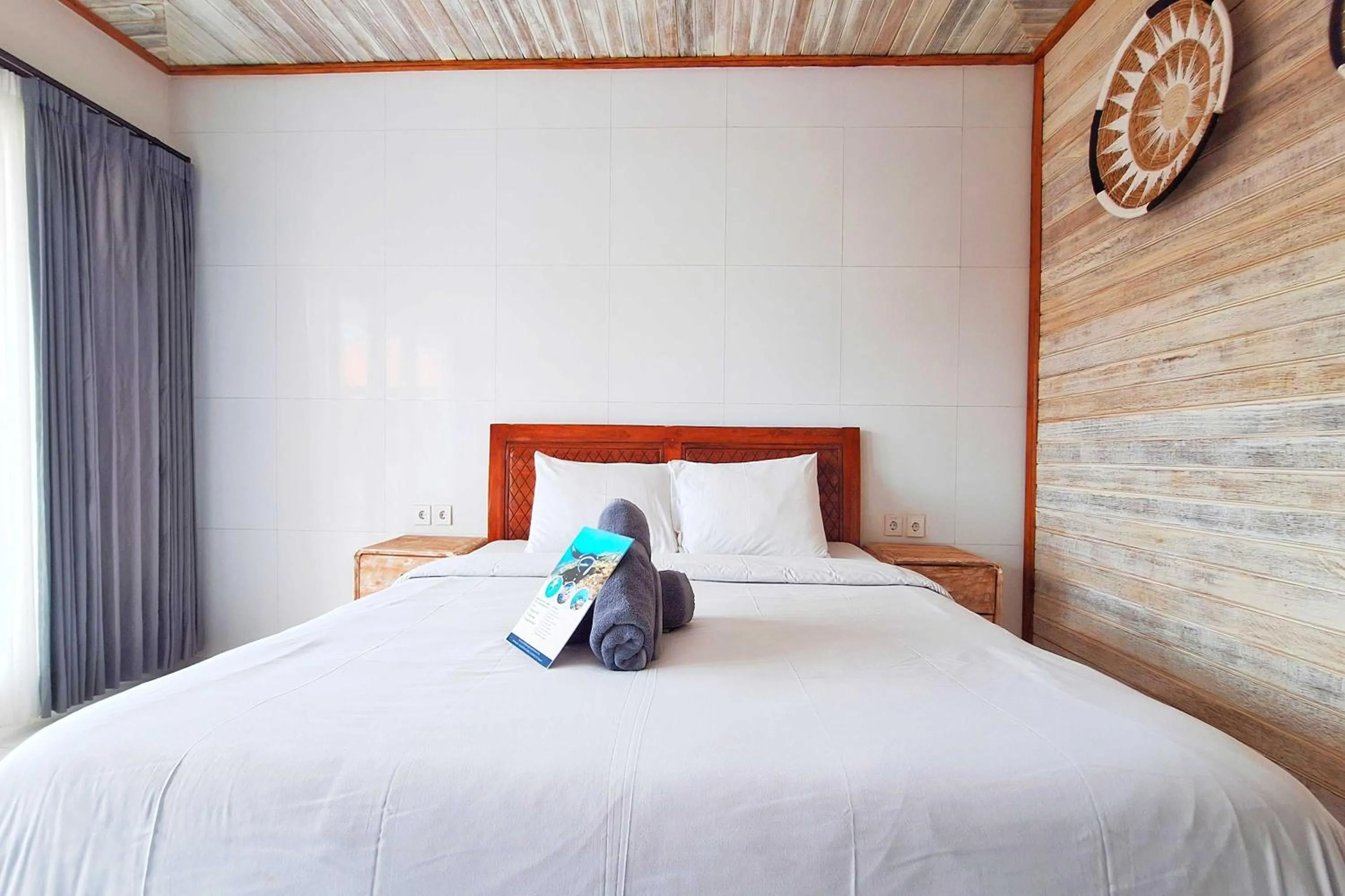 Bed in The Beach Huts Lembongan