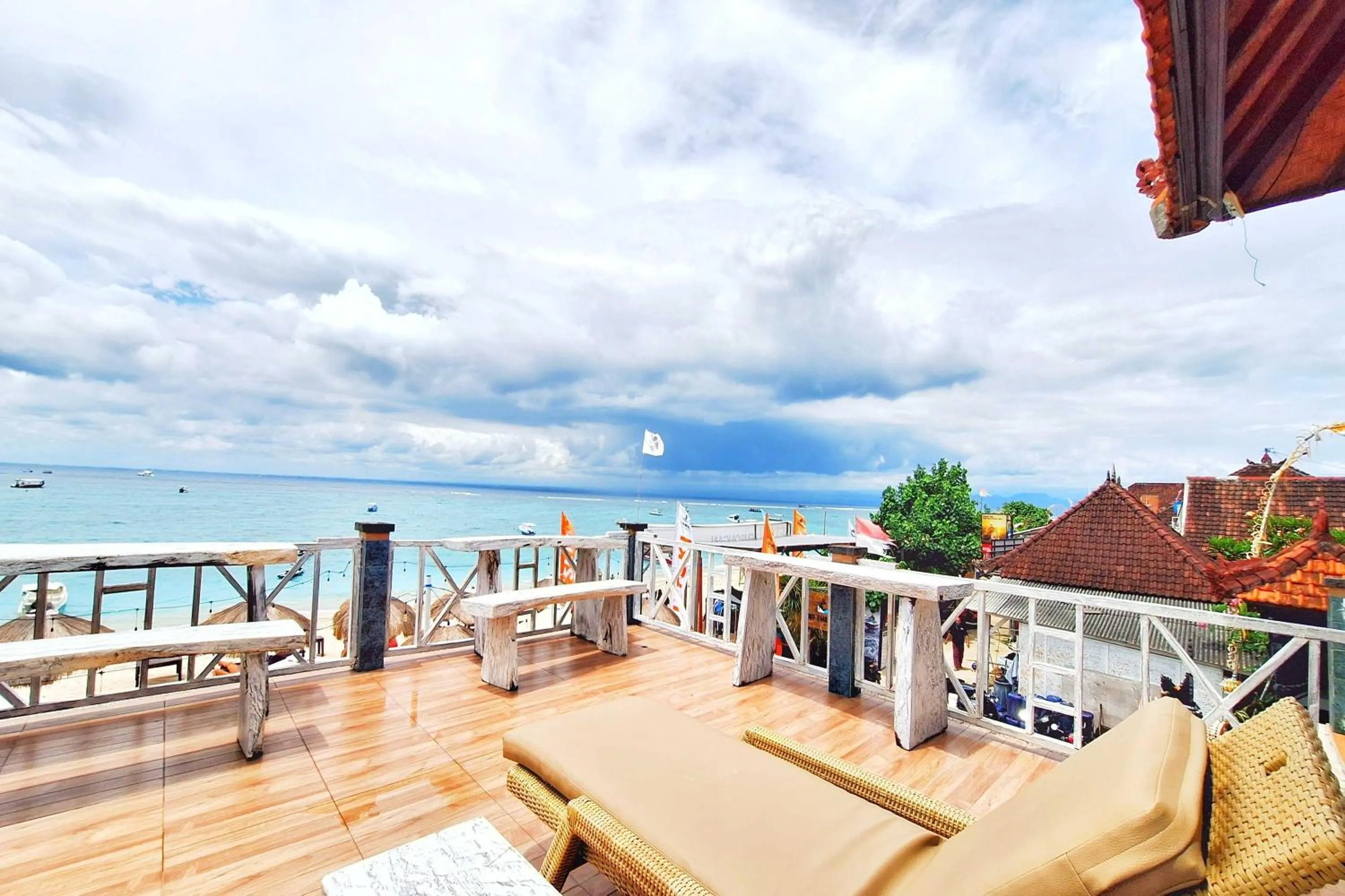 View (from property/room) in The Beach Huts Lembongan