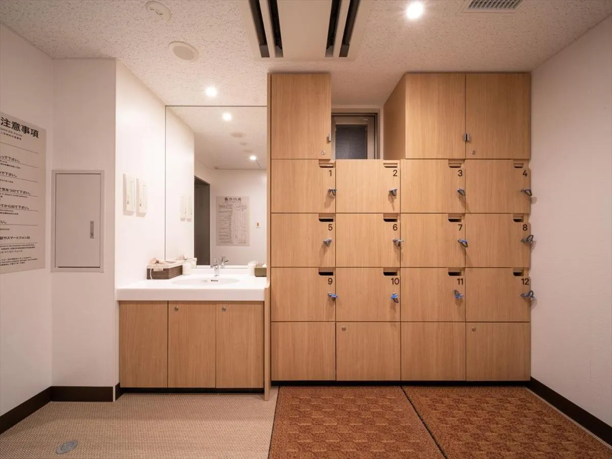 Bathroom in Super Hotel Premier Saitama Higashiguchi