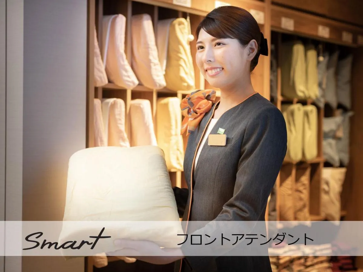 Staff in Super Hotel Premier Saitama Higashiguchi