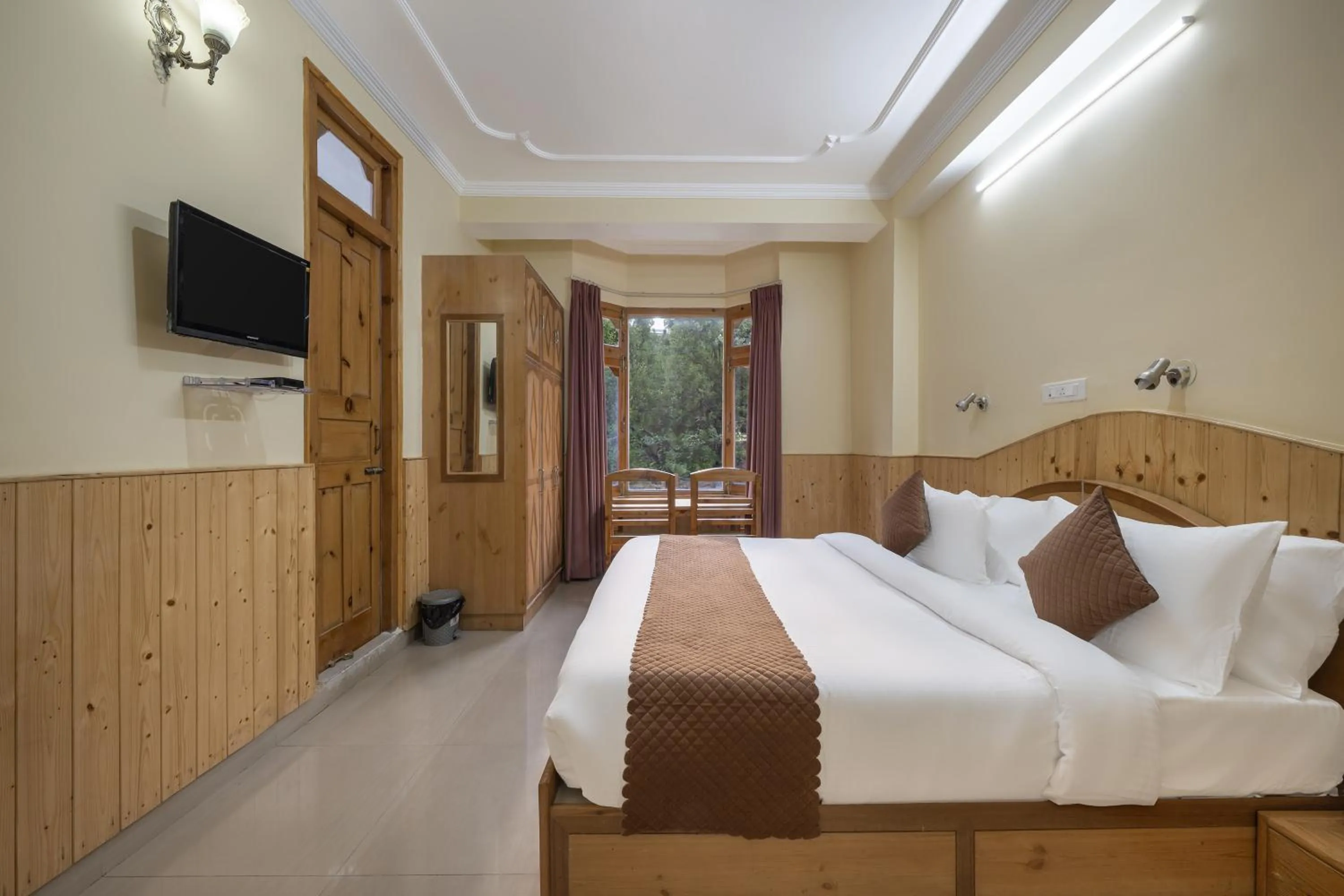 Bed in Echor The Alpine Crest Kalpa