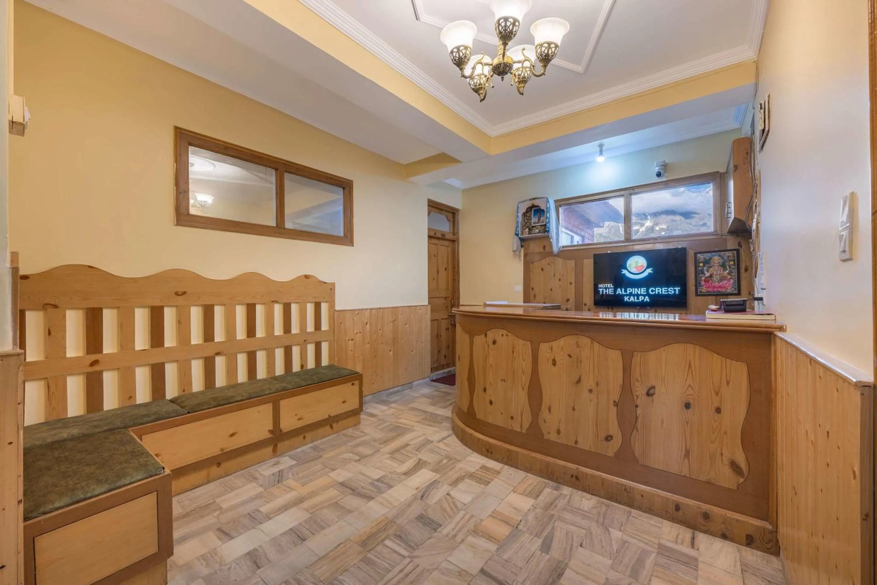 Lobby or reception in Echor The Alpine Crest Kalpa