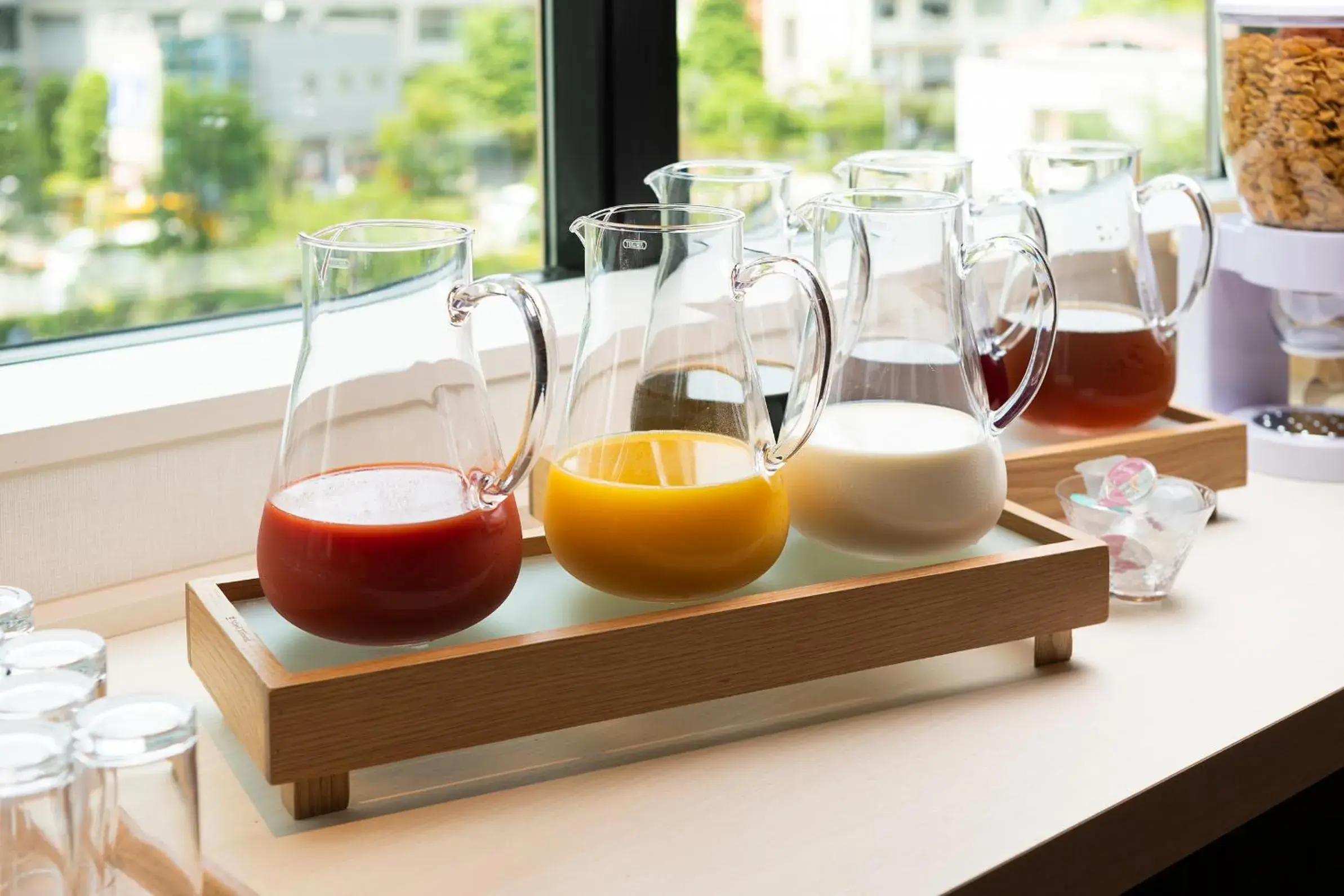 Buffet breakfast in Shizutetsu Hotel Prezio Tokyo Tamachi Buffet breakfast in Shizutetsu Hotel Prezio Tokyo Tamachi