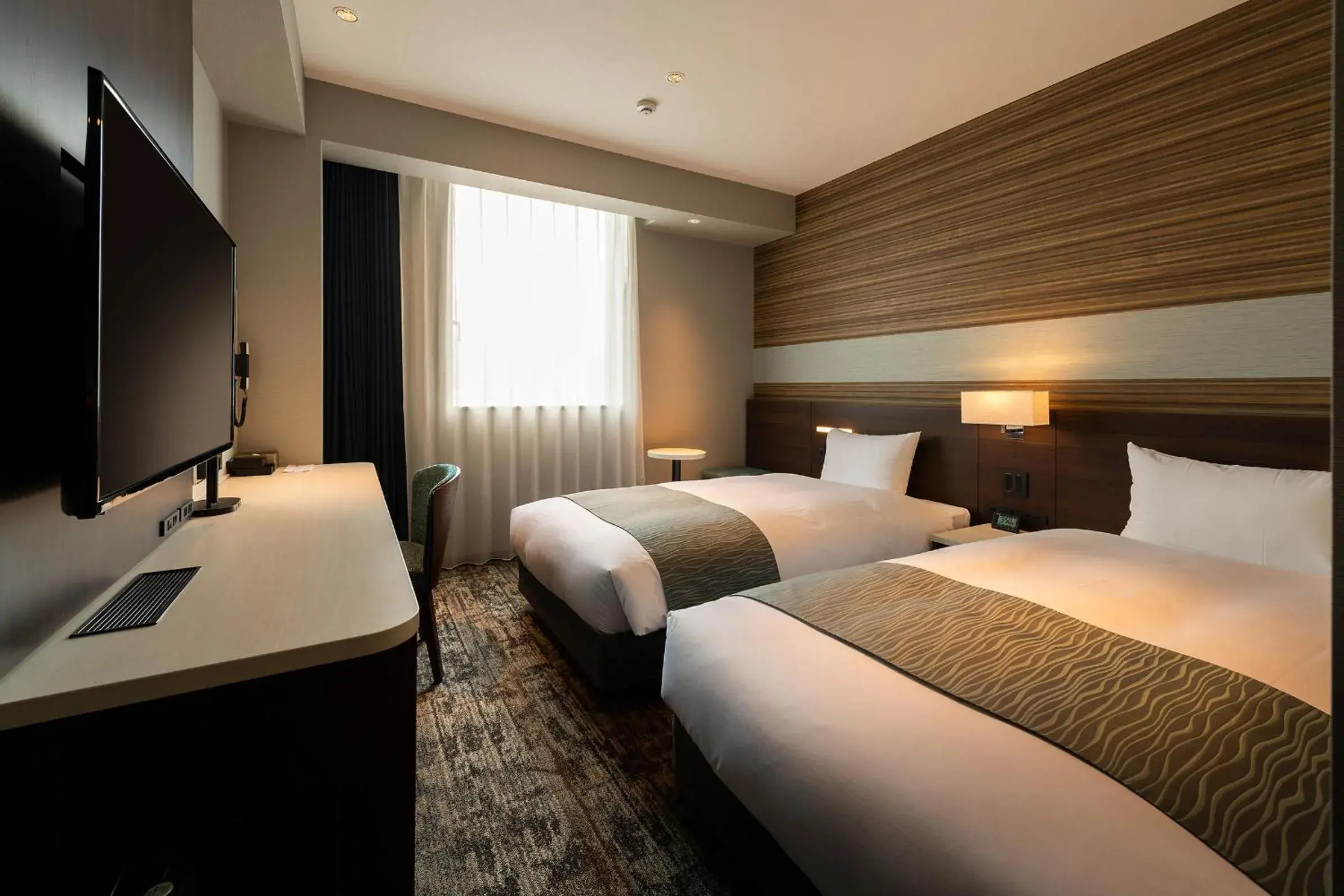 Photo of the whole room, Bed in Shizutetsu Hotel Prezio Tokyo Tamachi Photo of the whole room, Bed in Shizutetsu Hotel Prezio Tokyo Tamachi