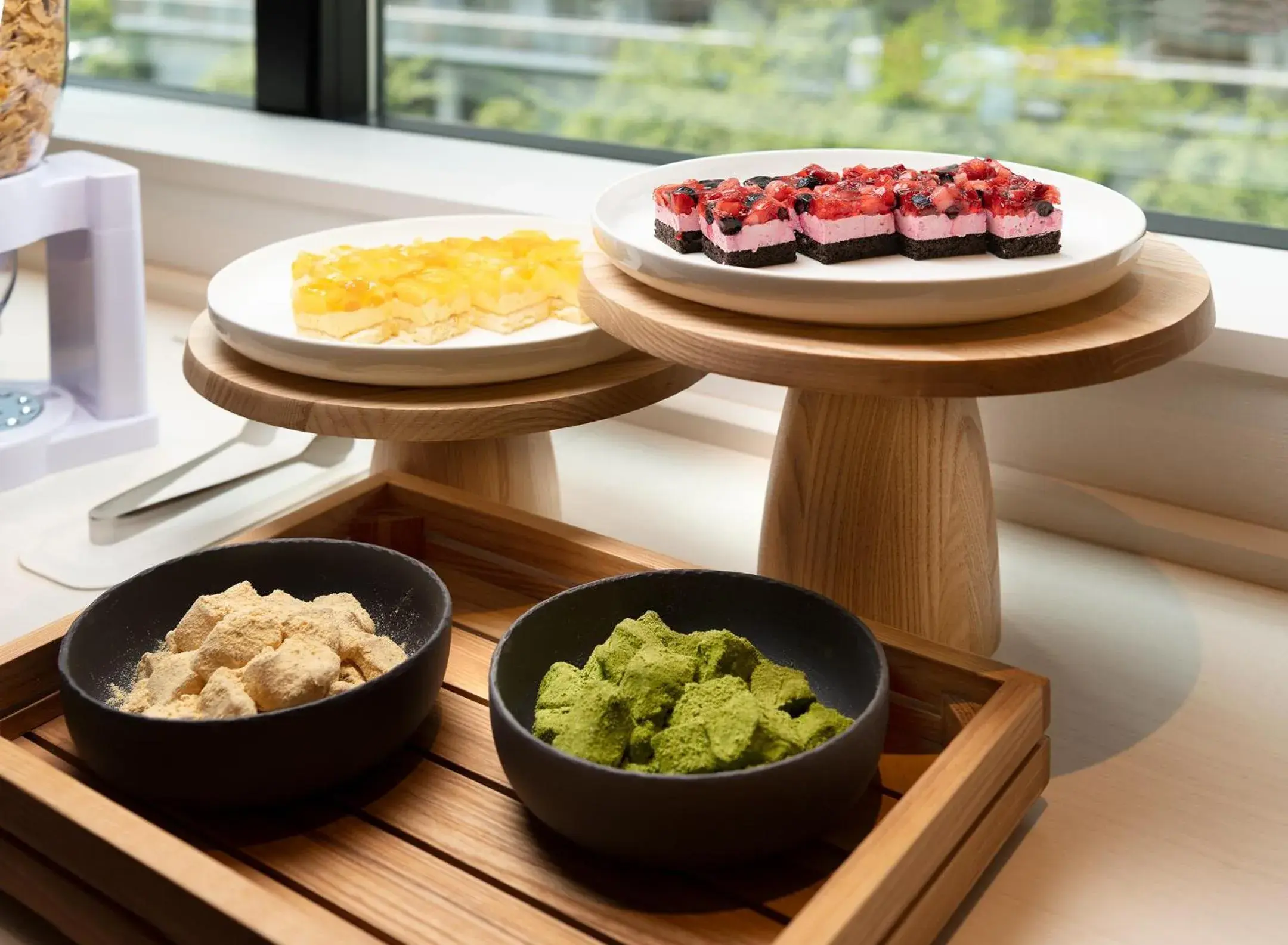 Buffet breakfast in Shizutetsu Hotel Prezio Tokyo Tamachi Buffet breakfast in Shizutetsu Hotel Prezio Tokyo Tamachi