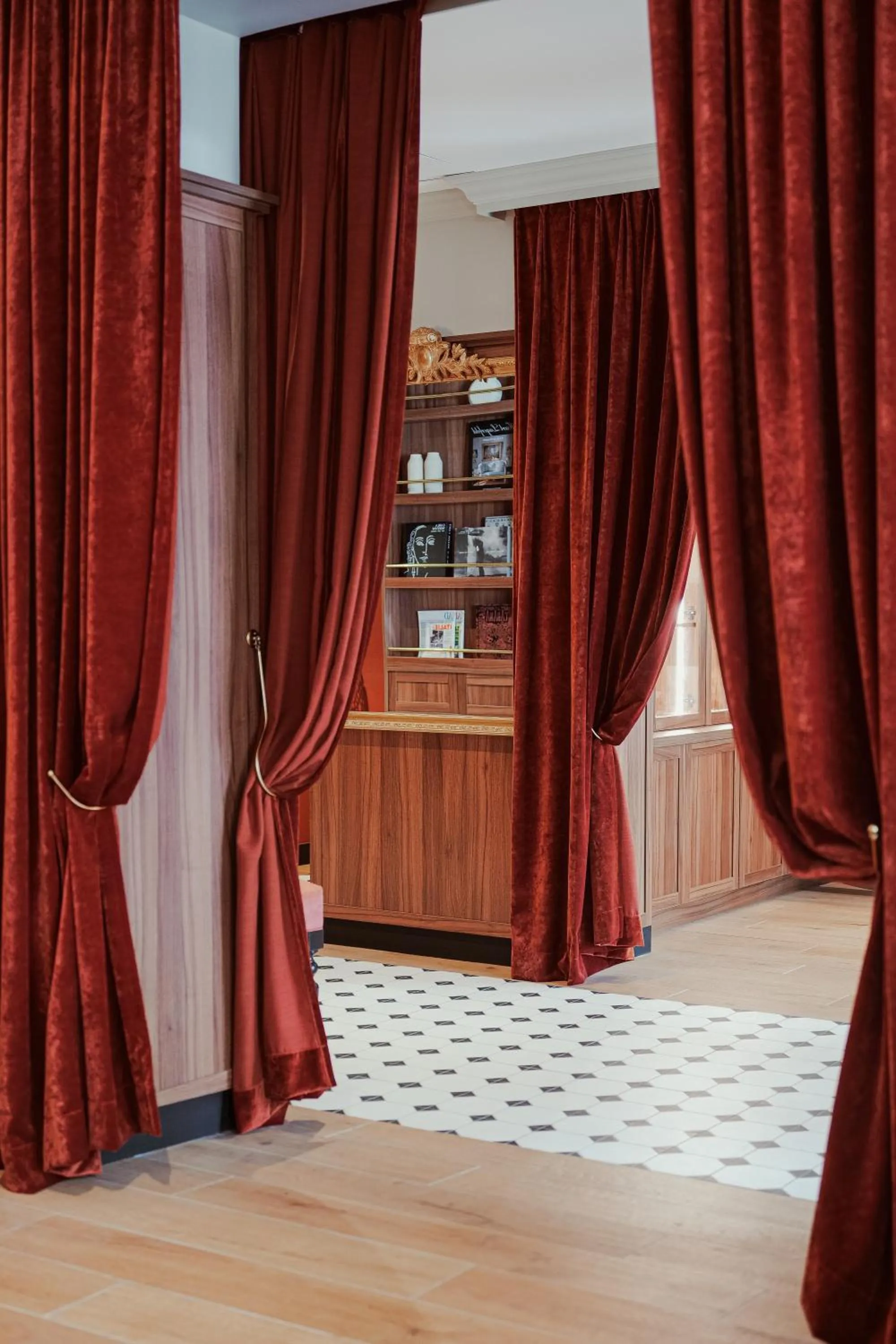 Lobby or reception in Maison Orphée