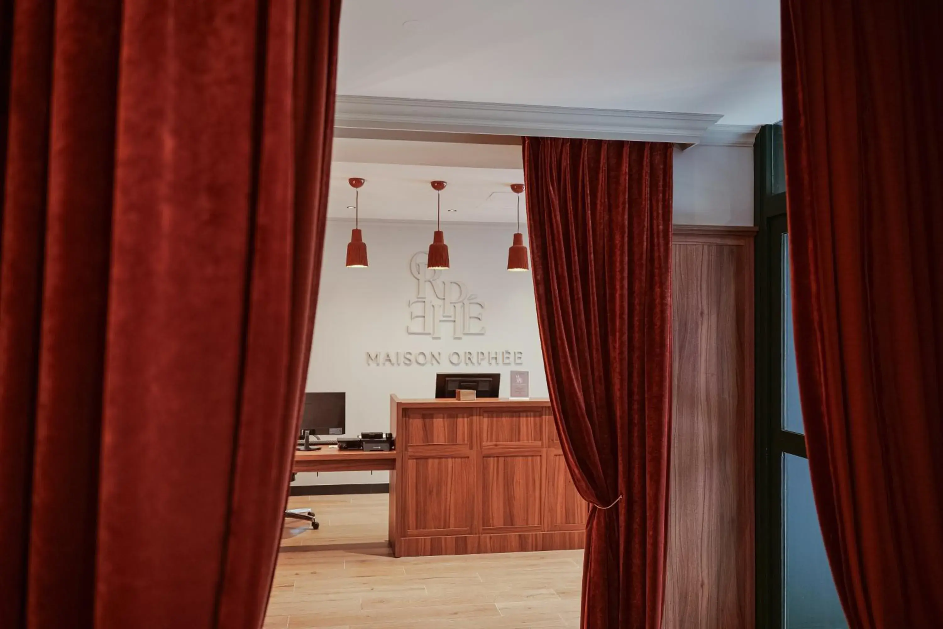Lobby or reception in Maison Orphée Lobby or reception in Maison Orphée