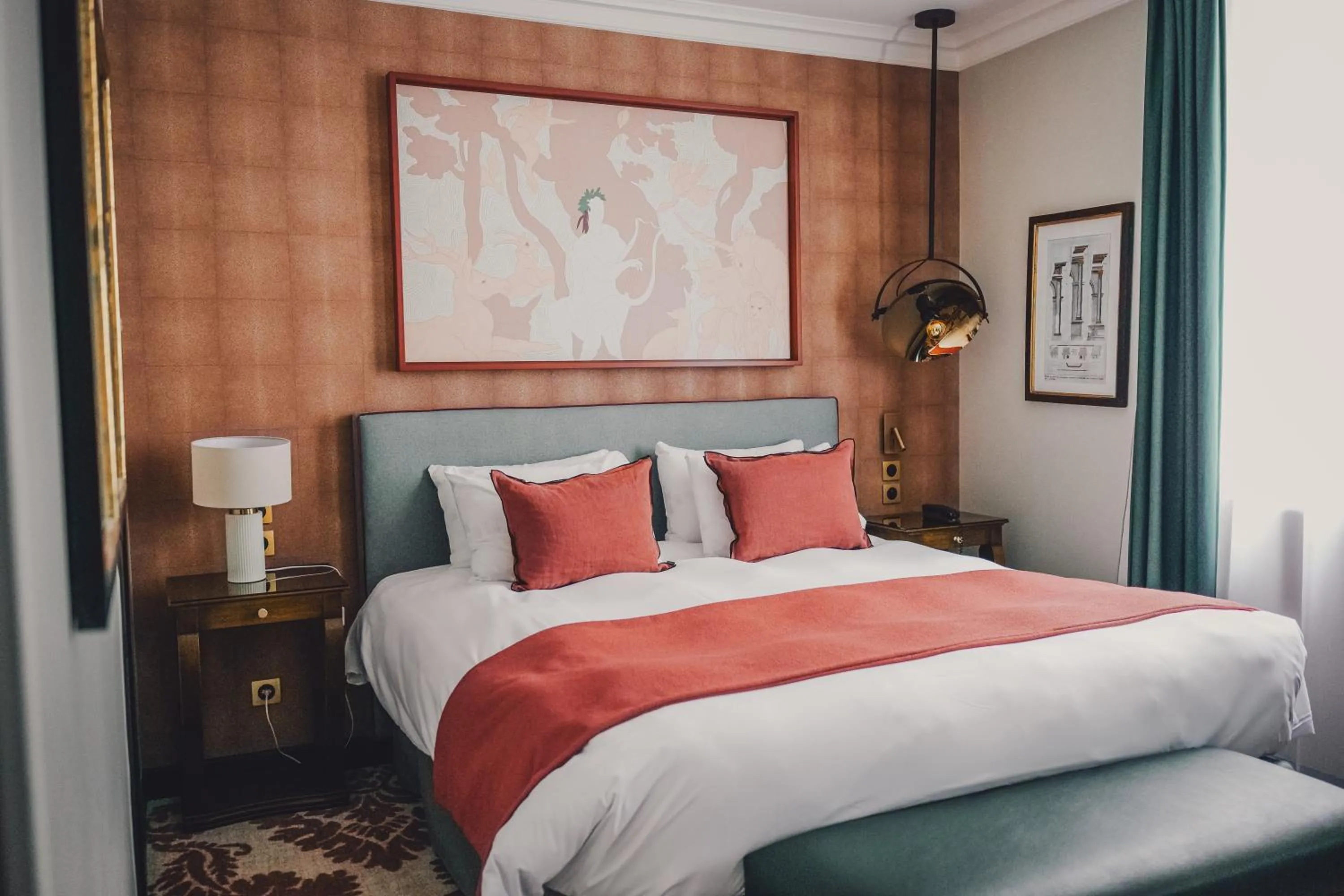 Photo of the whole room, Bed in Maison Orphée