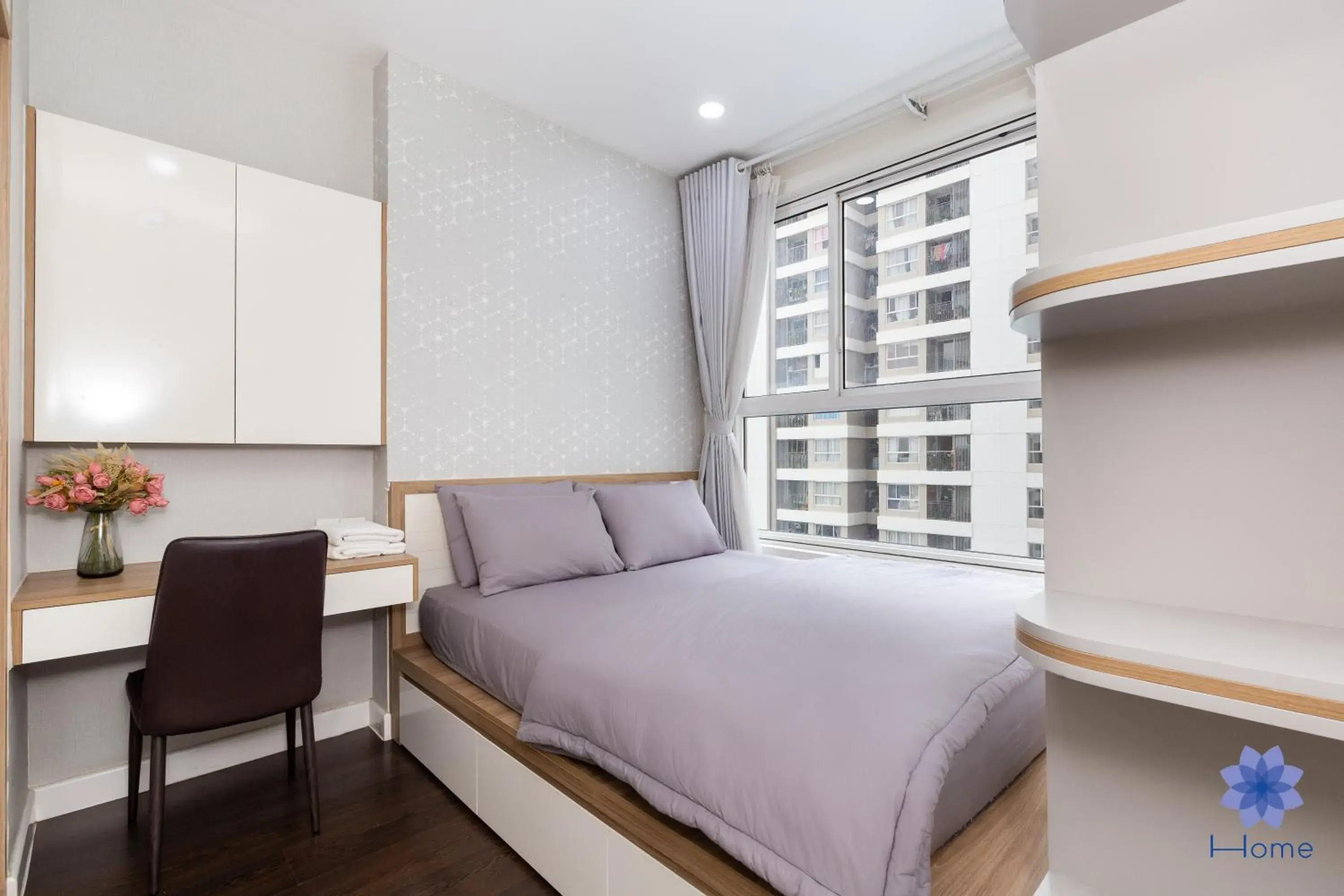 Bed in iHome Furnished Apartments with Free Gym & Pool, Airport Pick-Up Service Bed in iHome Furnished Apartments with Free Gym & Pool, Airport Pick-Up Service