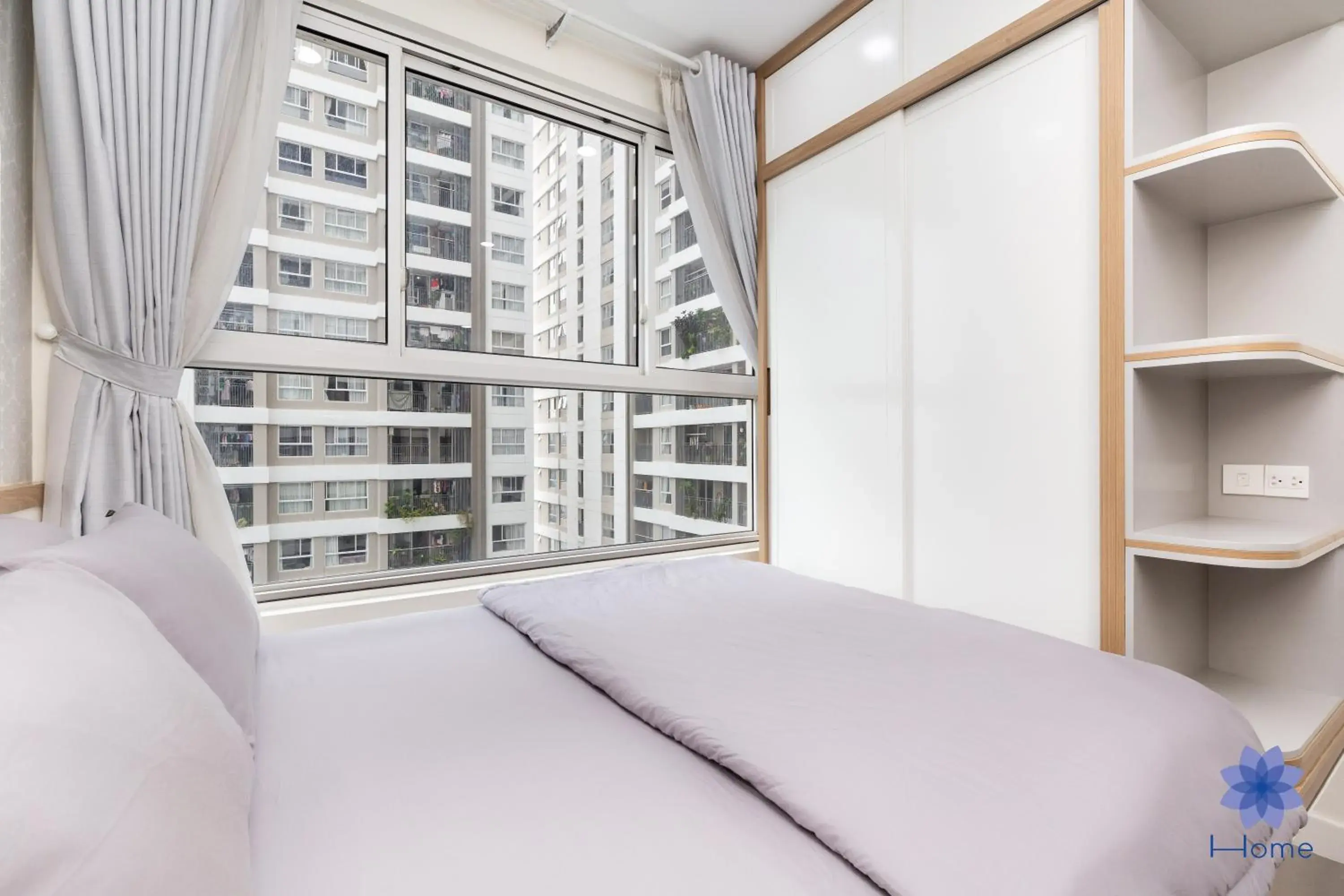 Bed in iHome Furnished Apartments with Free Gym & Pool, Airport Pick-Up Service Bed in iHome Furnished Apartments with Free Gym & Pool, Airport Pick-Up Service